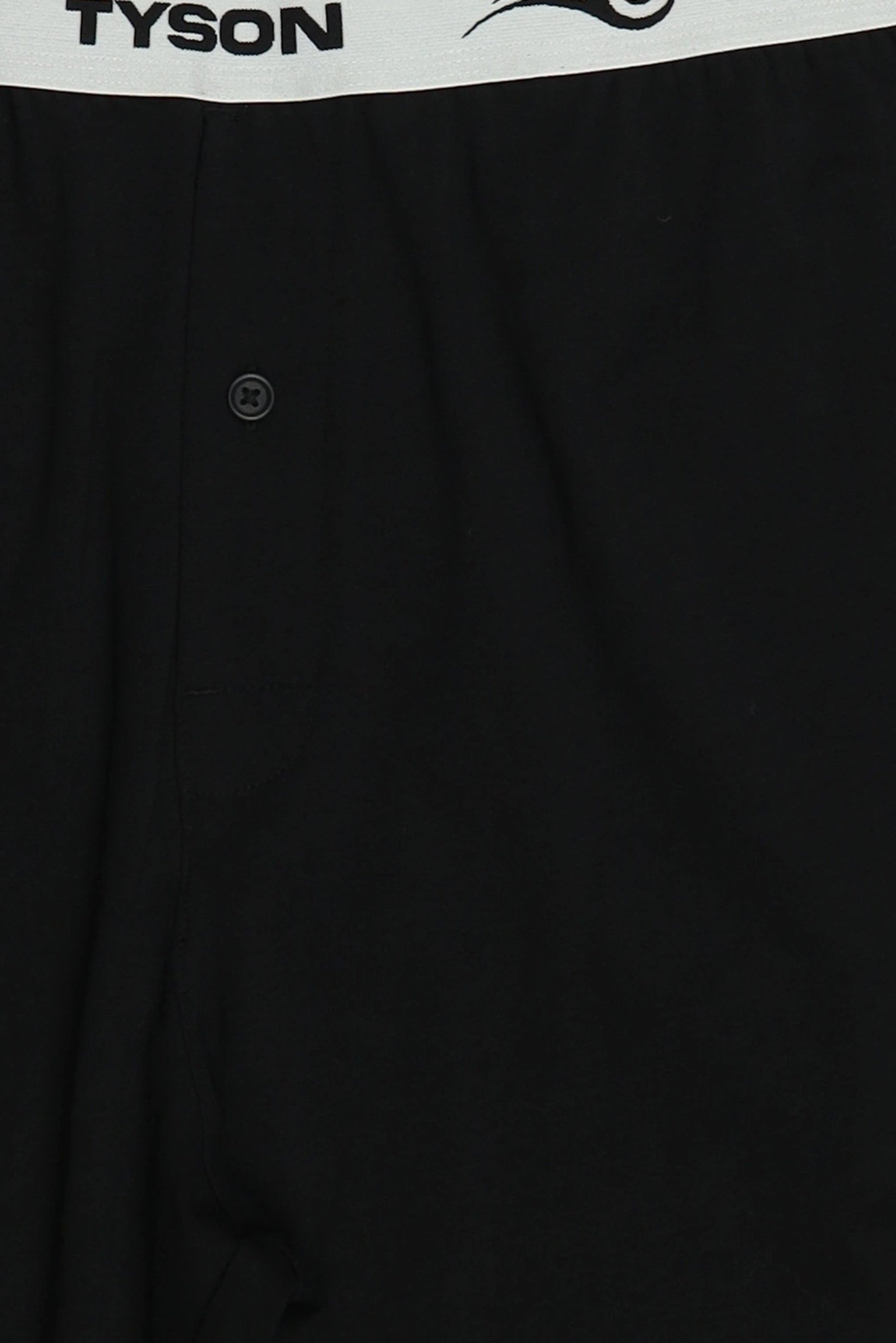 Celio x Tyson Men Brand Logo Pyjama Pants, Black