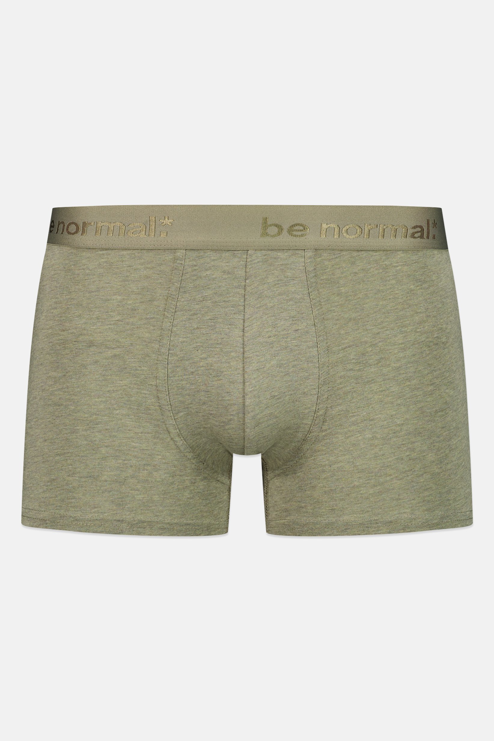 Men Heather Pull On Boxer, Heather Green