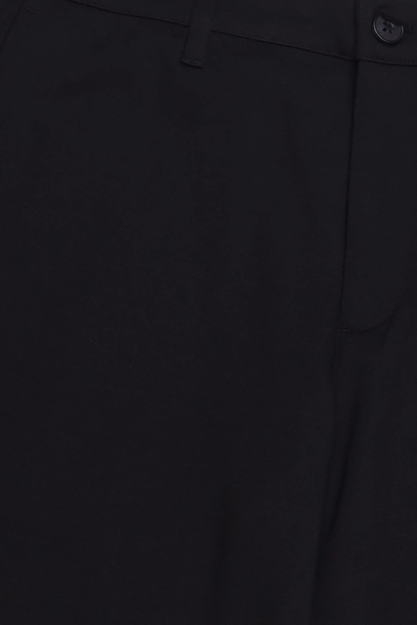 Men Slim Fit Solid Chino Pants, Black