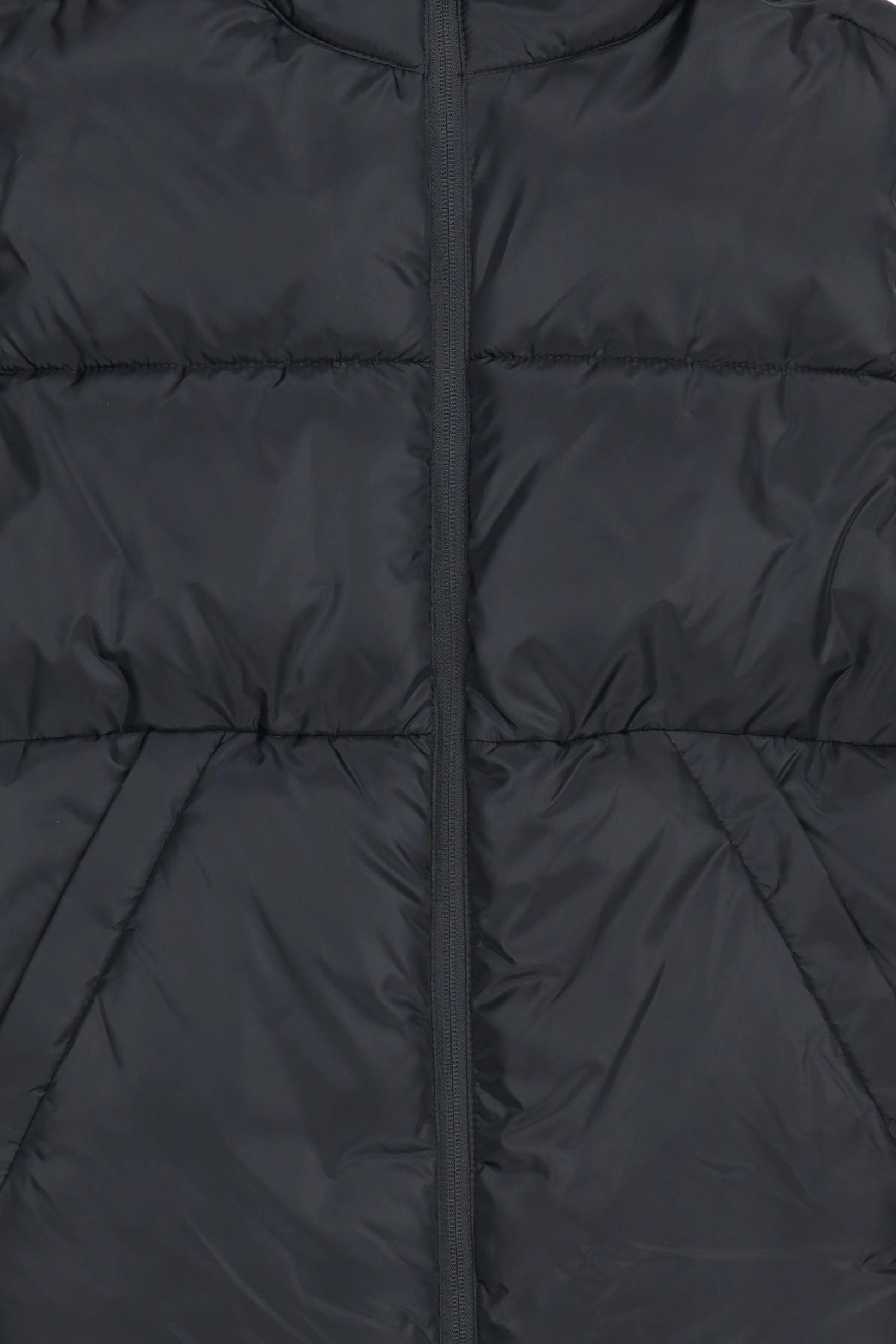 Men Quilted Vest Jacket, Black