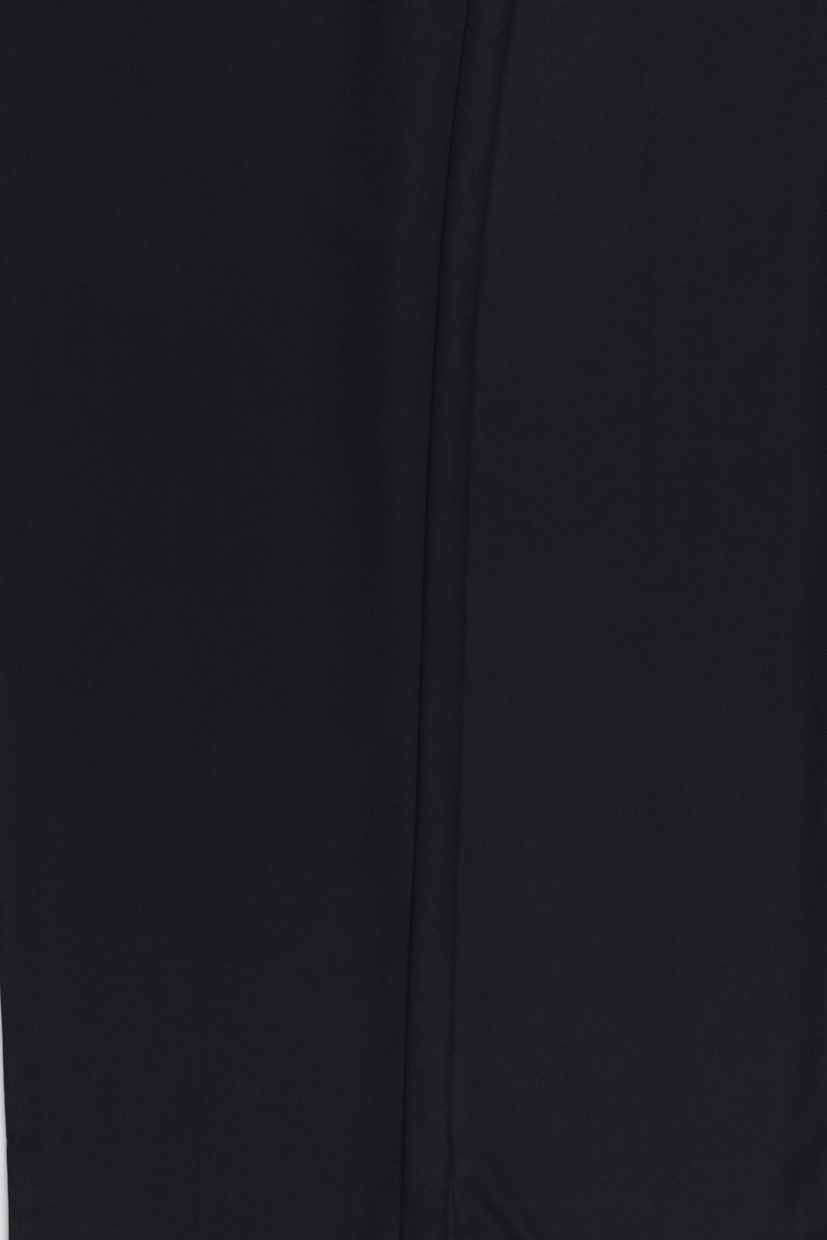 Men Regular Fit Solid Straight Leg Pants, Deep Navy