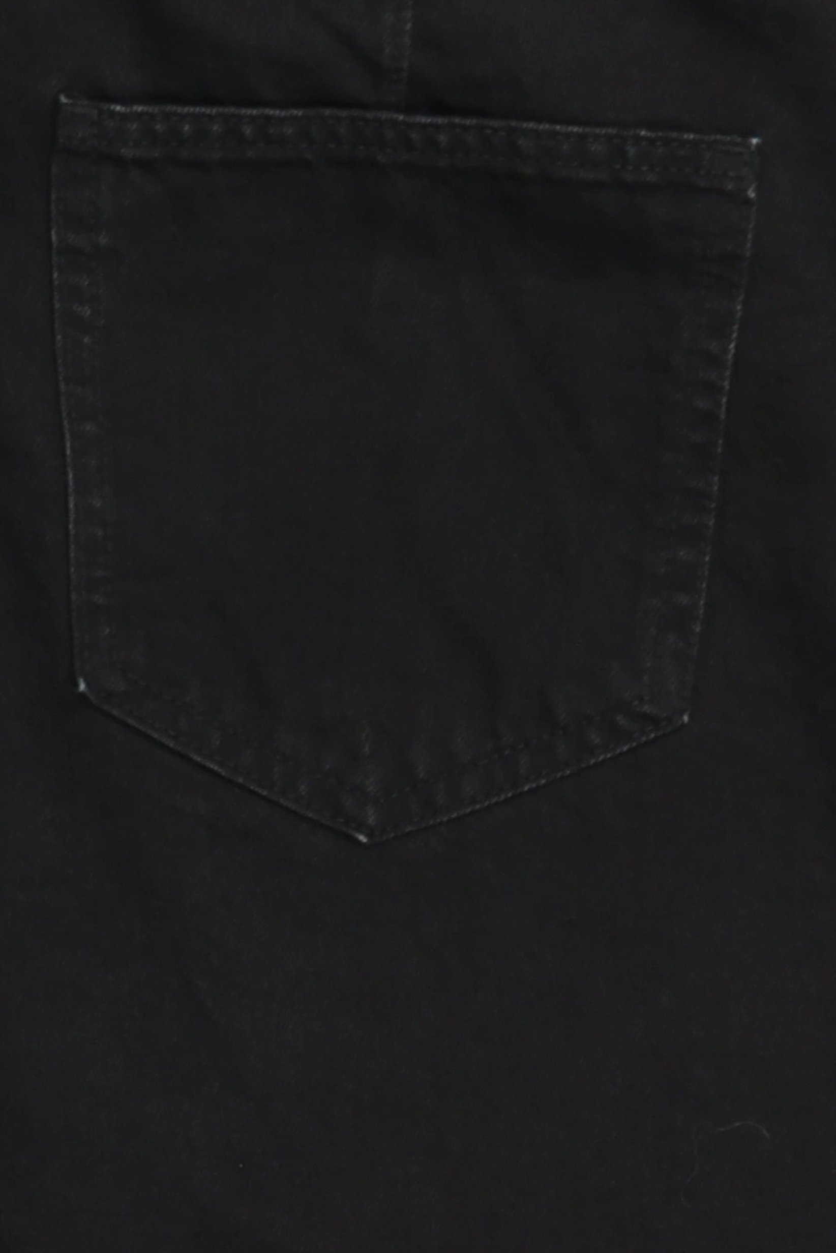 Men Relaxed Fit Washed No Stretch Jeans, Black