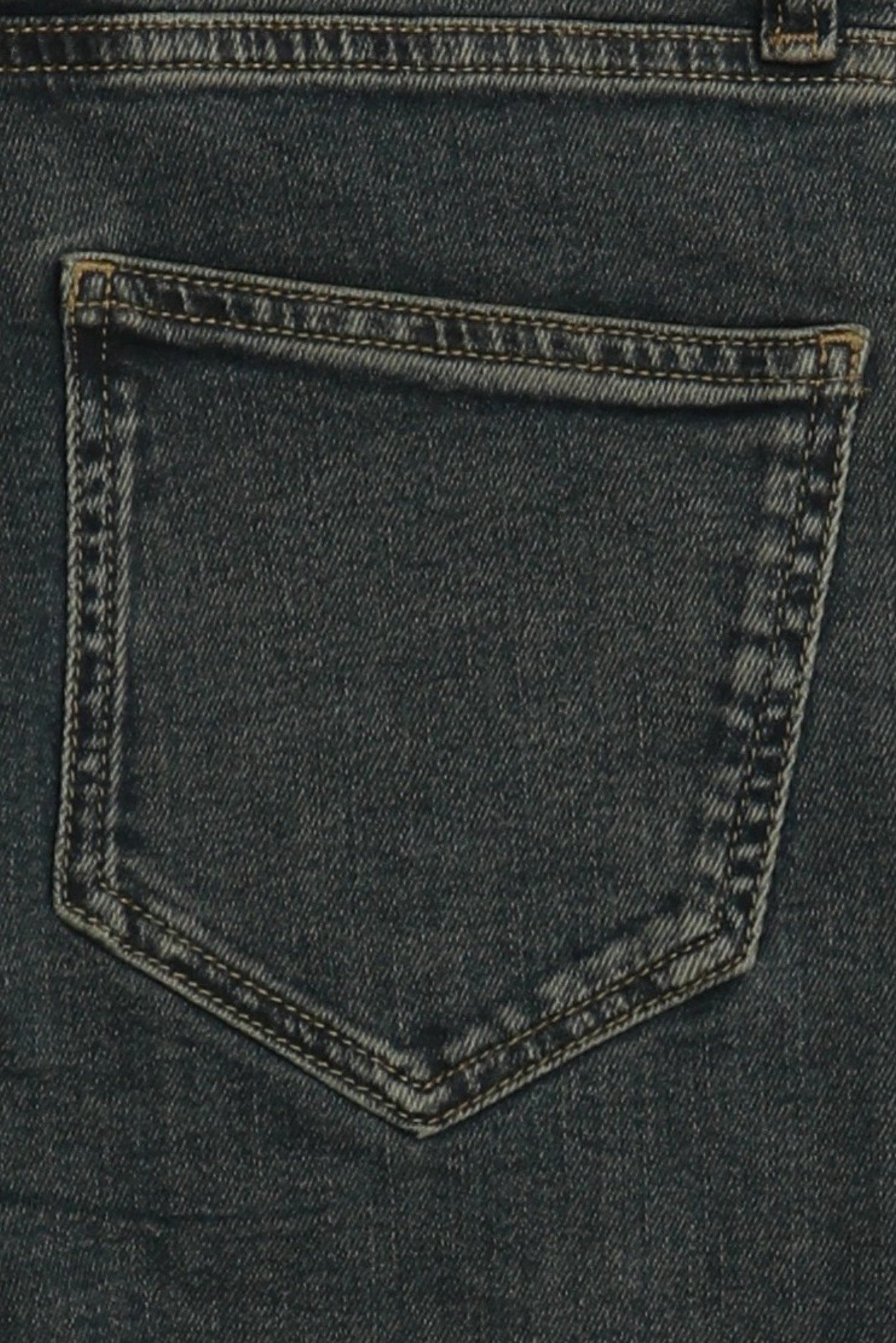 Men Straight Leg Washed Stretchable Jeans, Blue