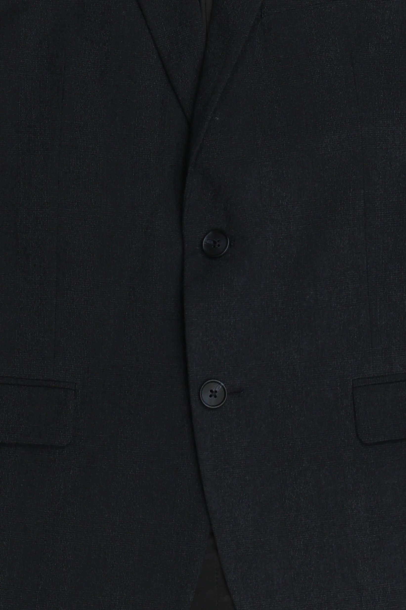 Men Regular Fit Textured Formal Blazer, Navy