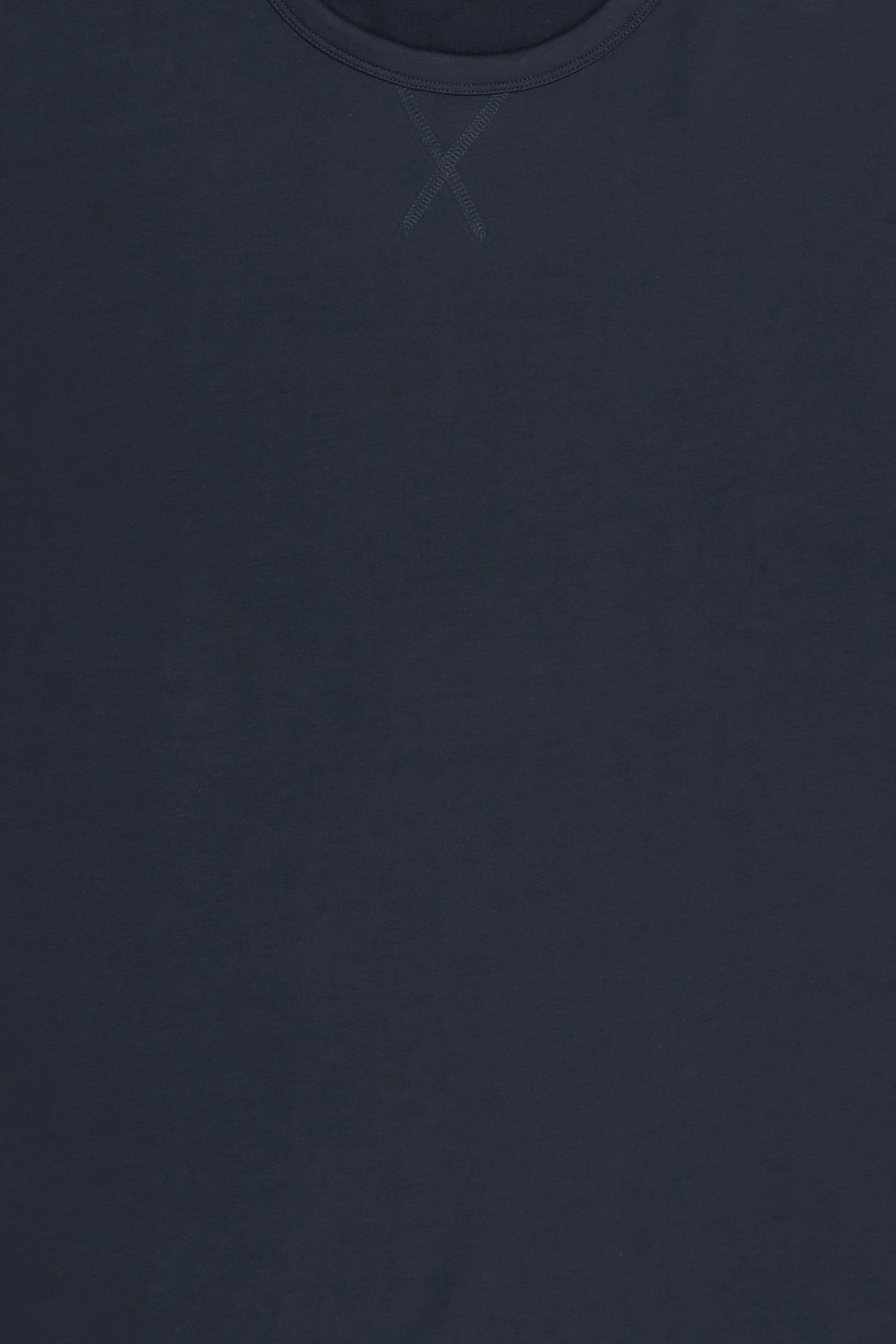 Men 2 Pieces Plain T-Shirt And Pants Pajama Set, Navy