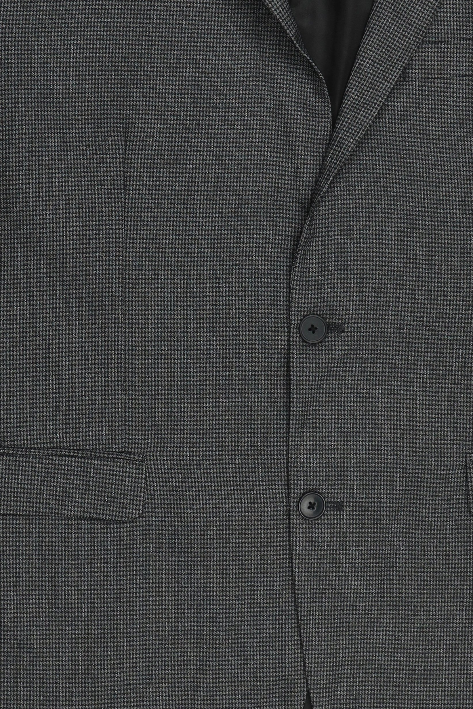 Men Slim Fit Micro Check Casual Blazer, Multicolor
