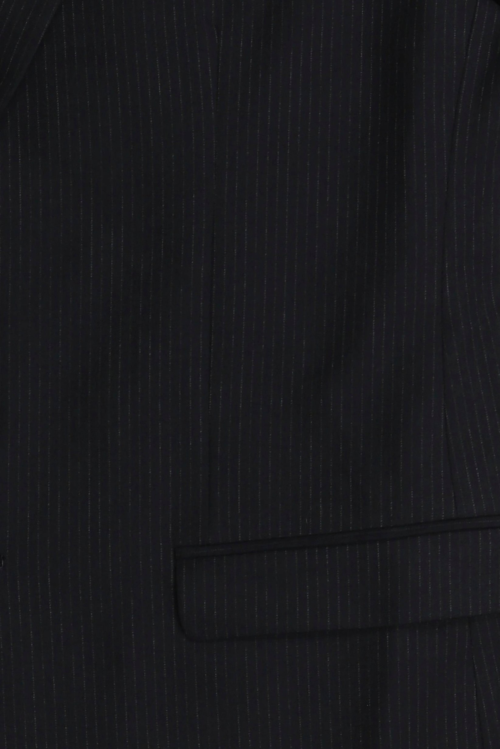 Men Slim Fit Micro Stripe Casual Blazer, Deep Navy