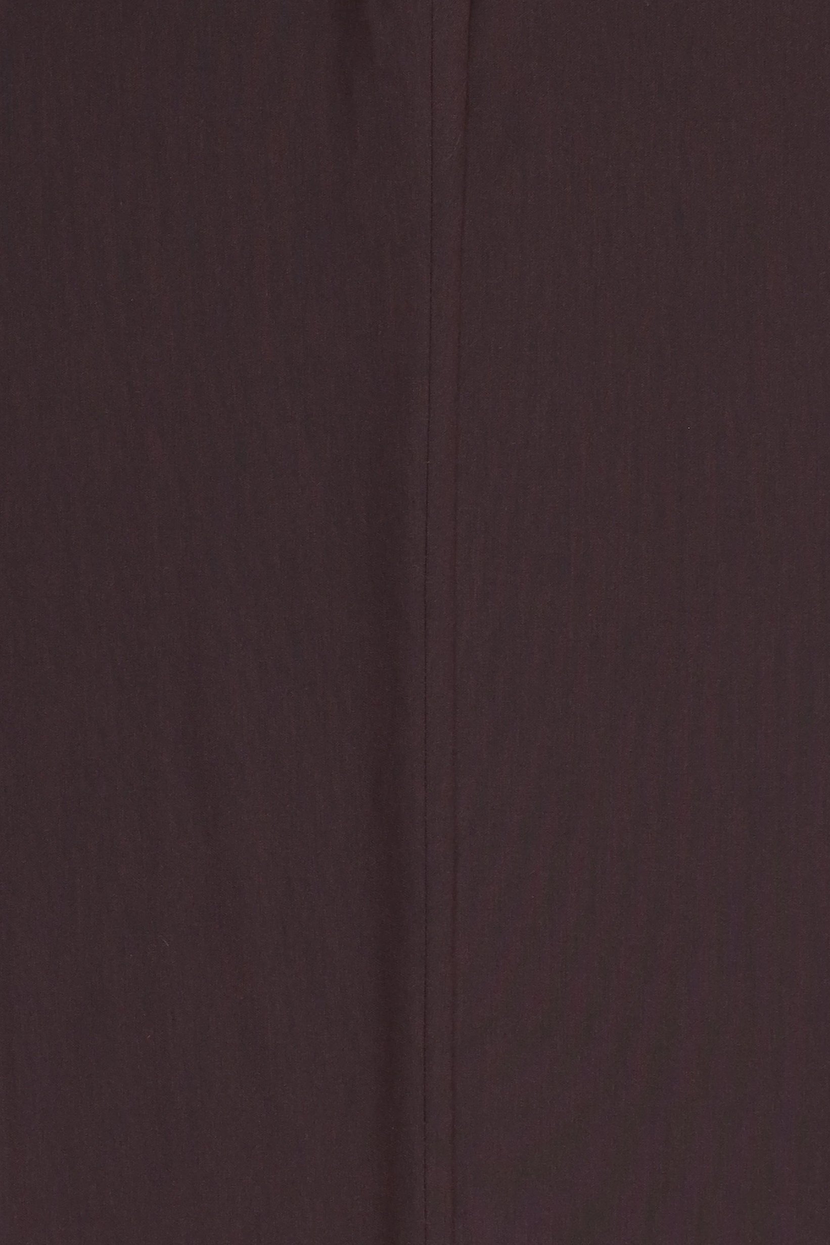 Men Slim Fit Solid Straight Leg Pants, Dark Brown