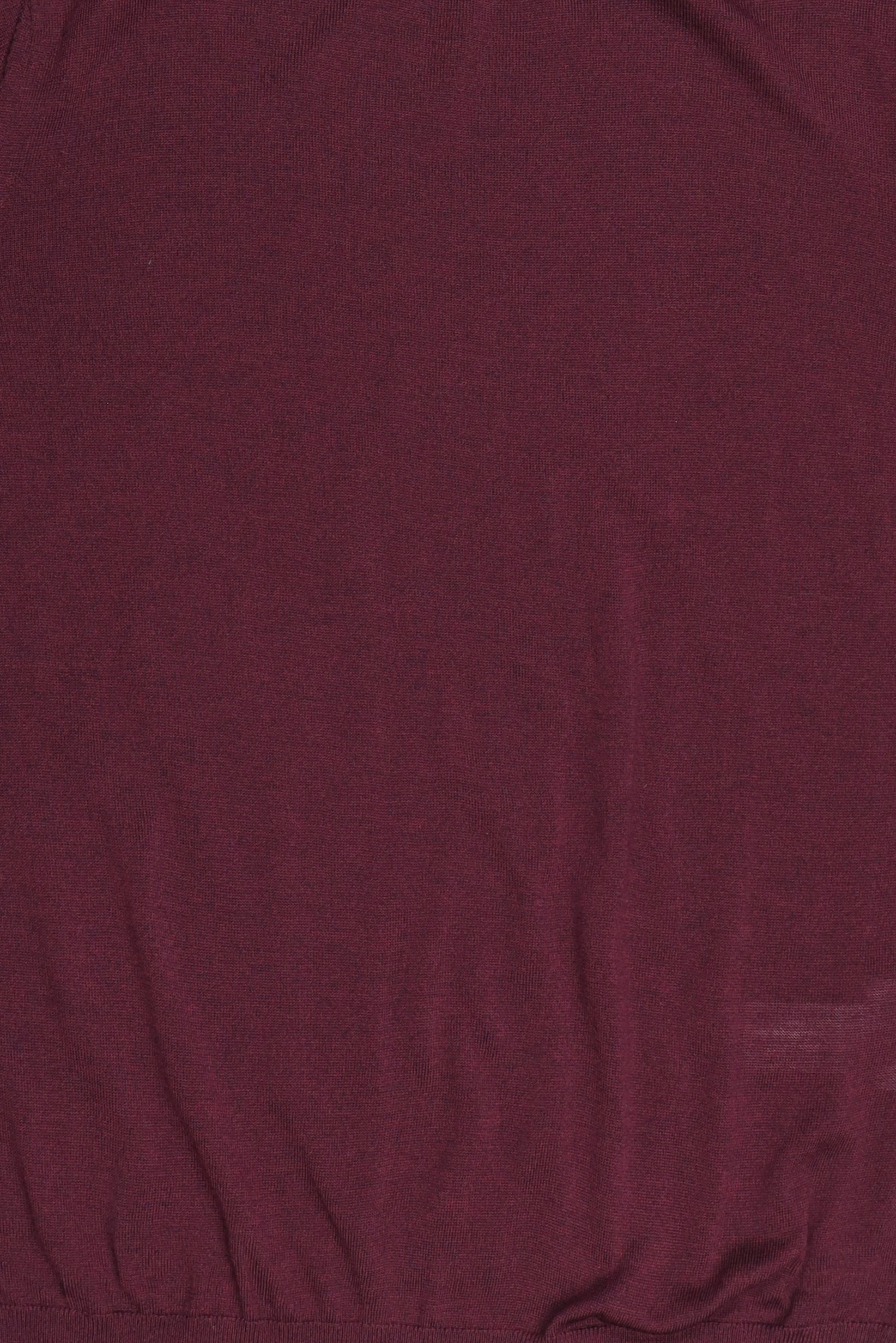 Men Turtle Neck Textured Sweater, Burgundy