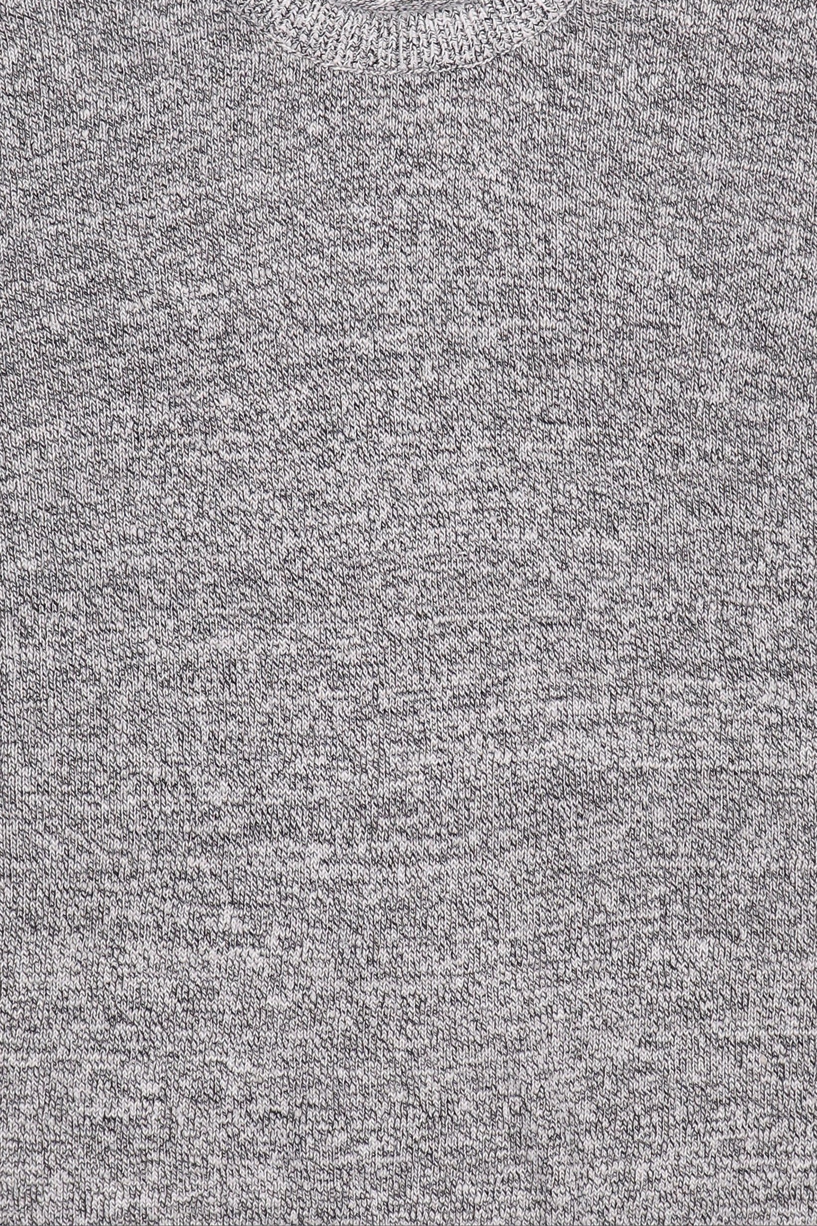 Men Crew Neck Long Sleeve Textured Sweater, Multicolor