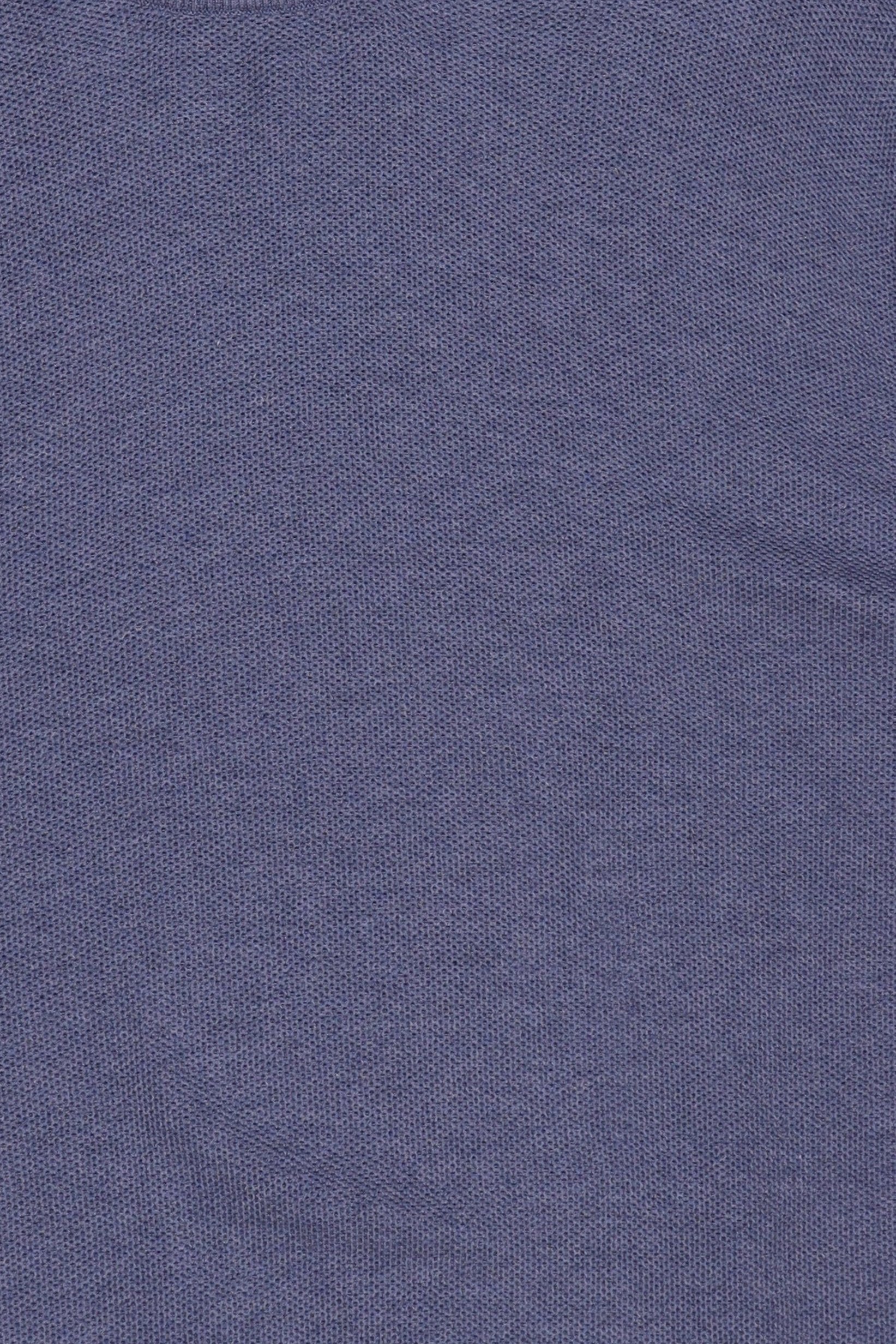 Men Crew Neck Knitted Long Sleeves Sweater, Slate Blue