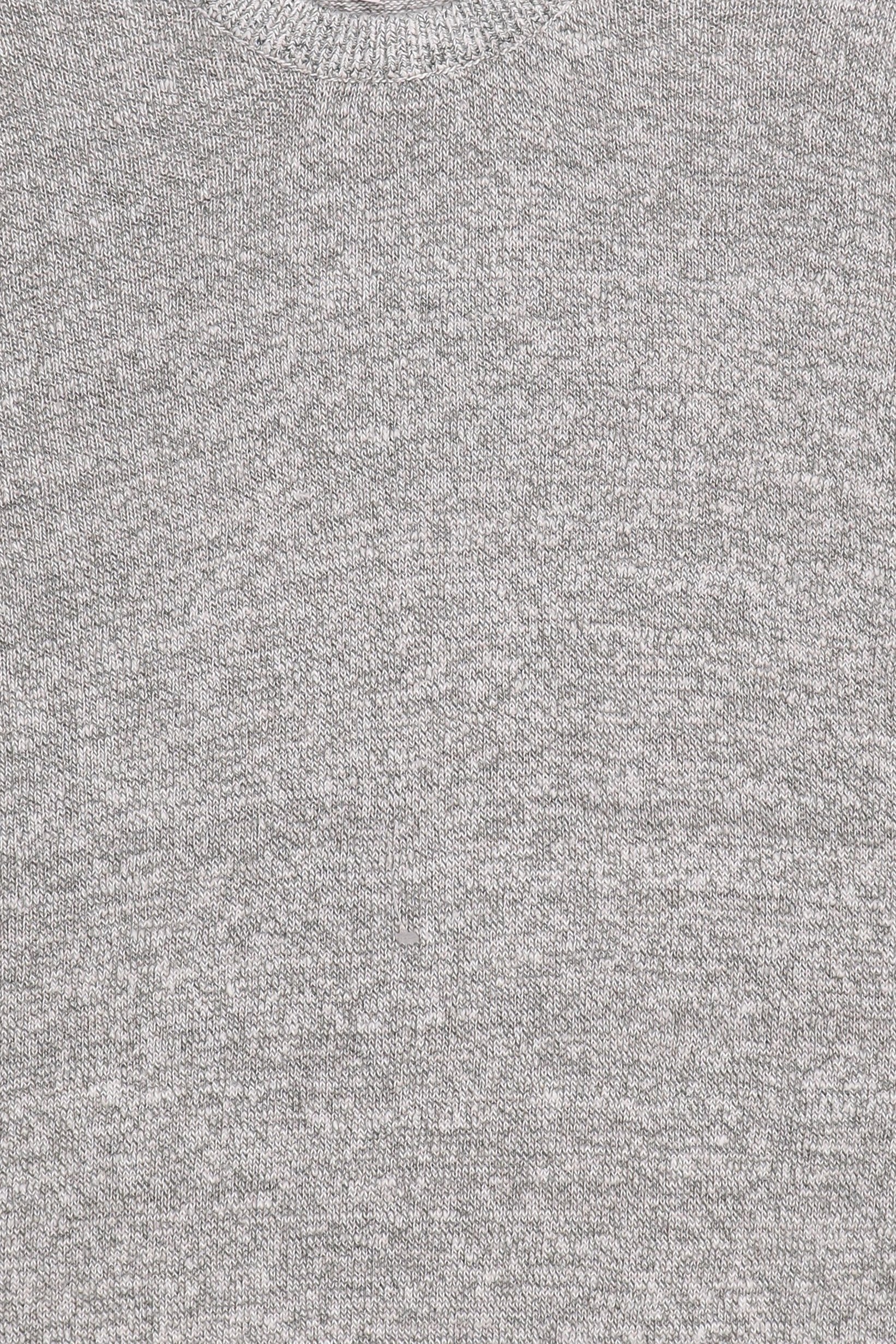 Men Crew Neck Long Sleeve Textured Sweater, Multicolor