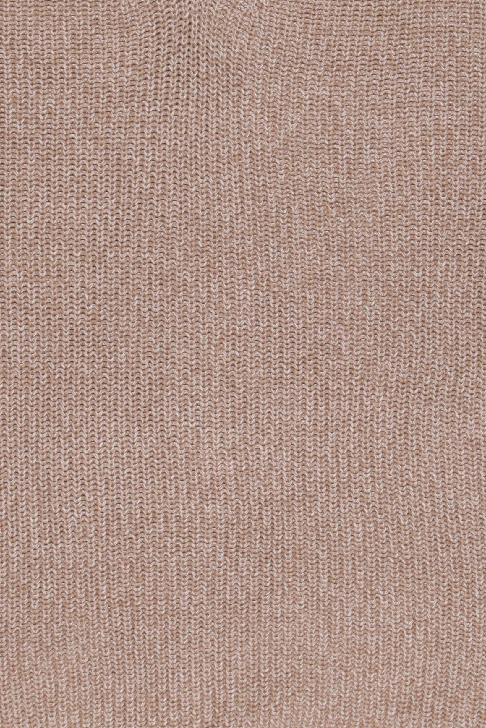 Men V Neck Knitted Sweater Vest, Beige