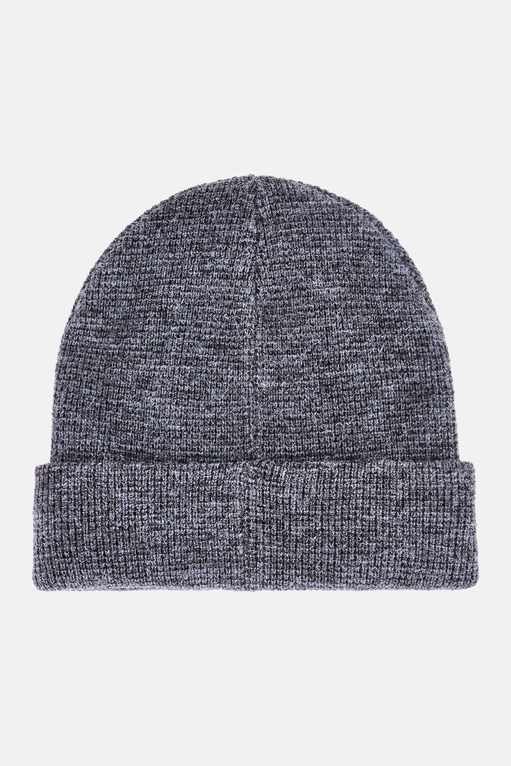 Men Knitted Beanie, Grey