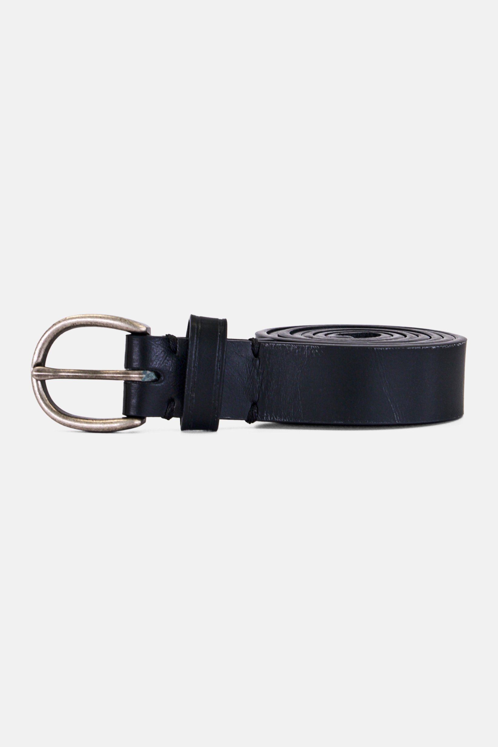 Men Leather Belt, Black