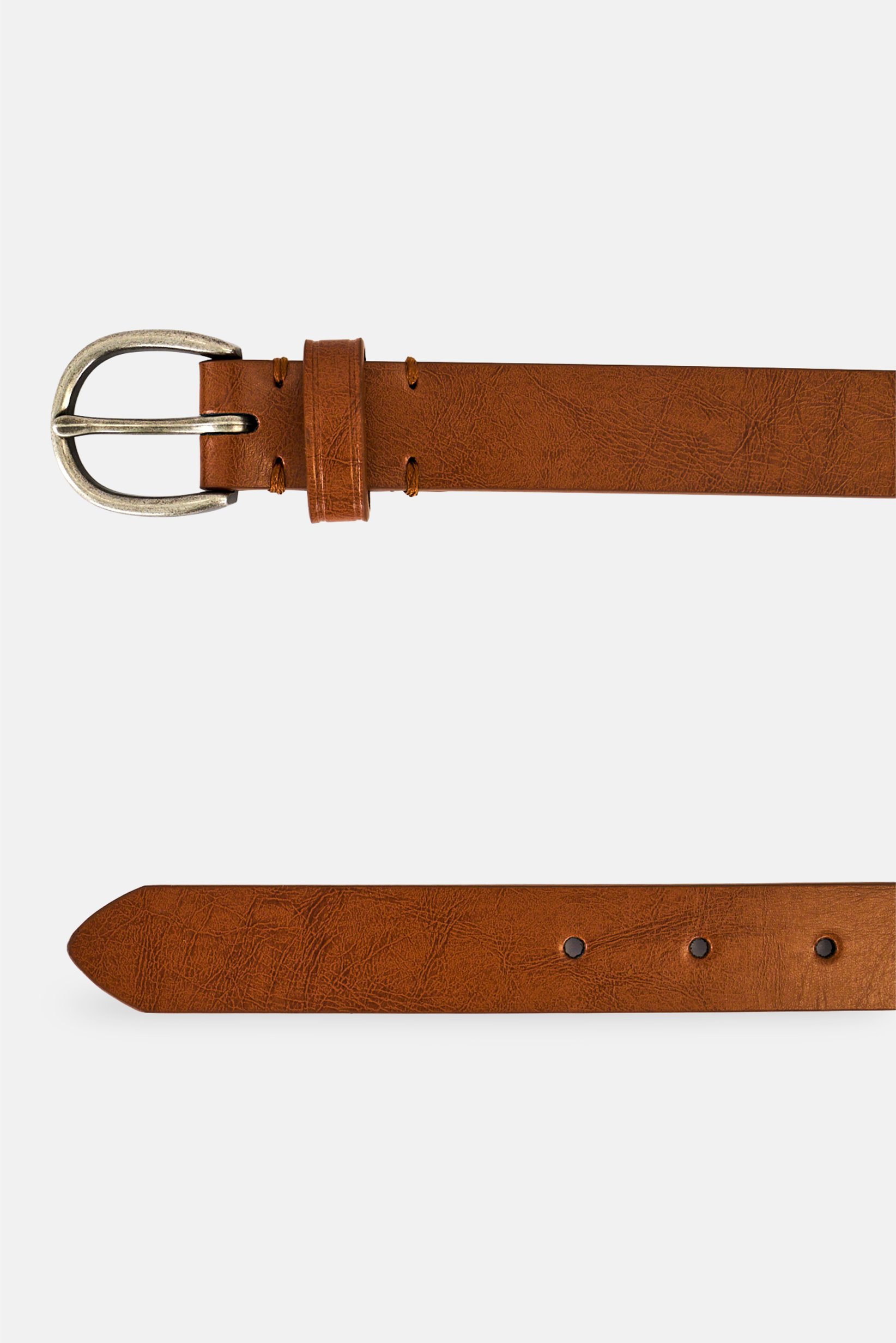 Men Genuine Leather Belt, Brown