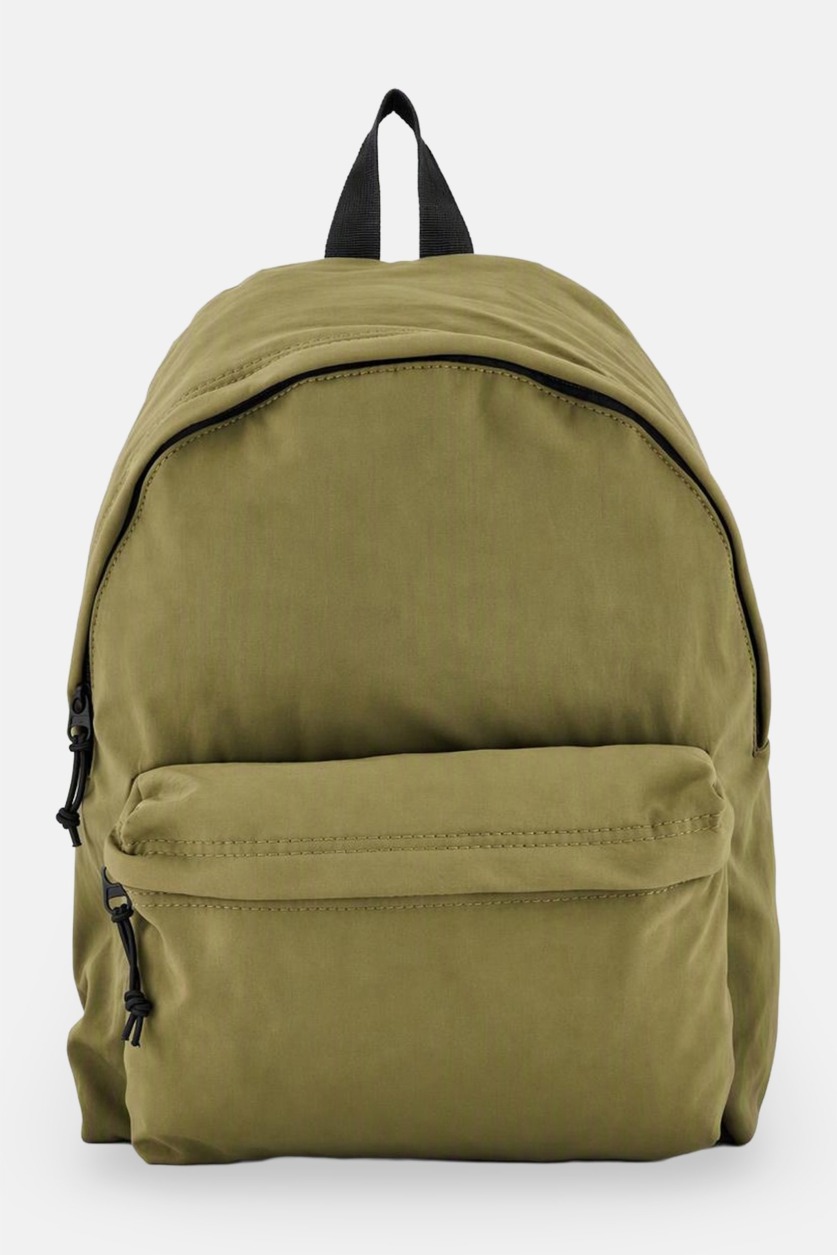 Women Plain Backpack, Olive