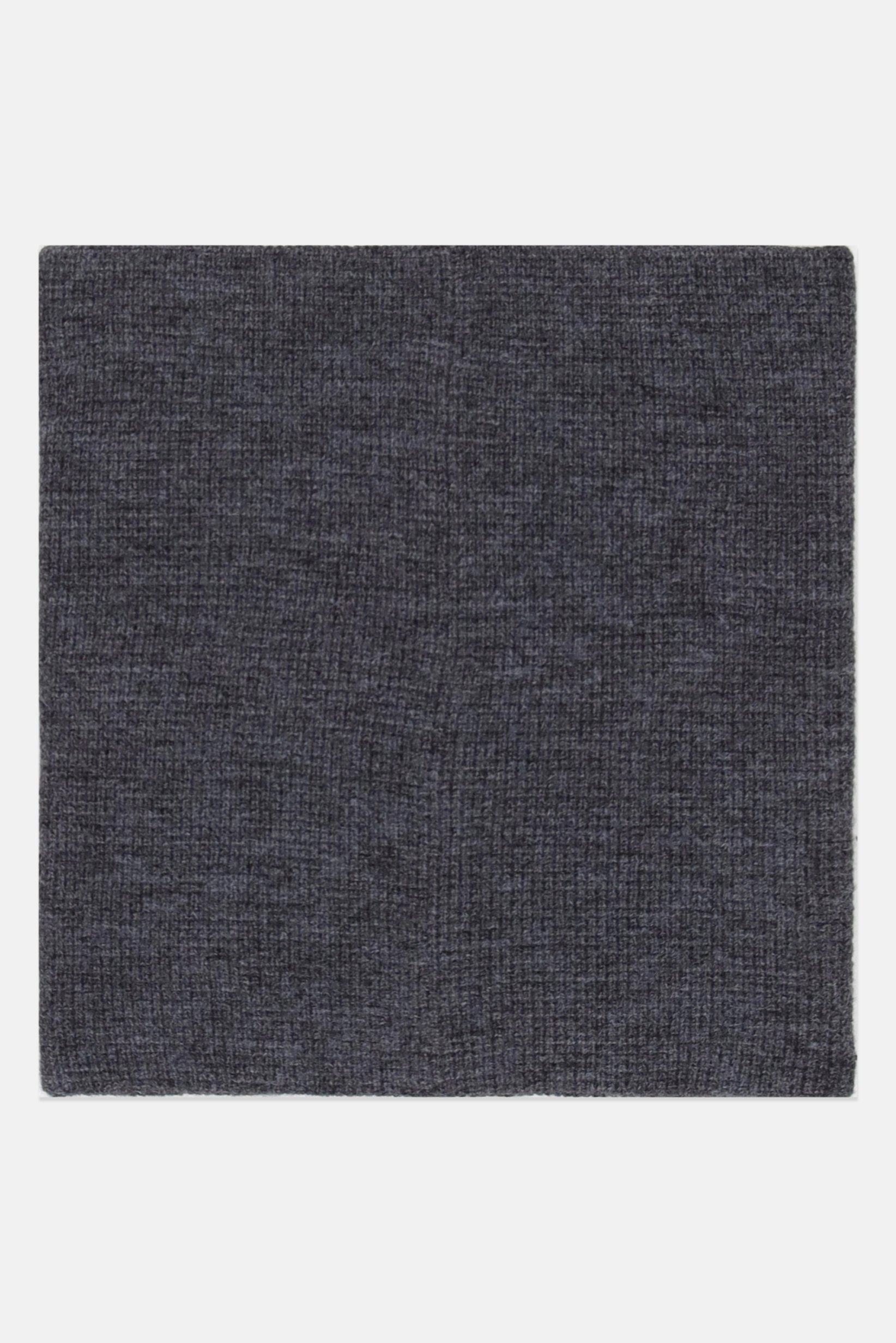 Men Textured Tube Scarf, Grey