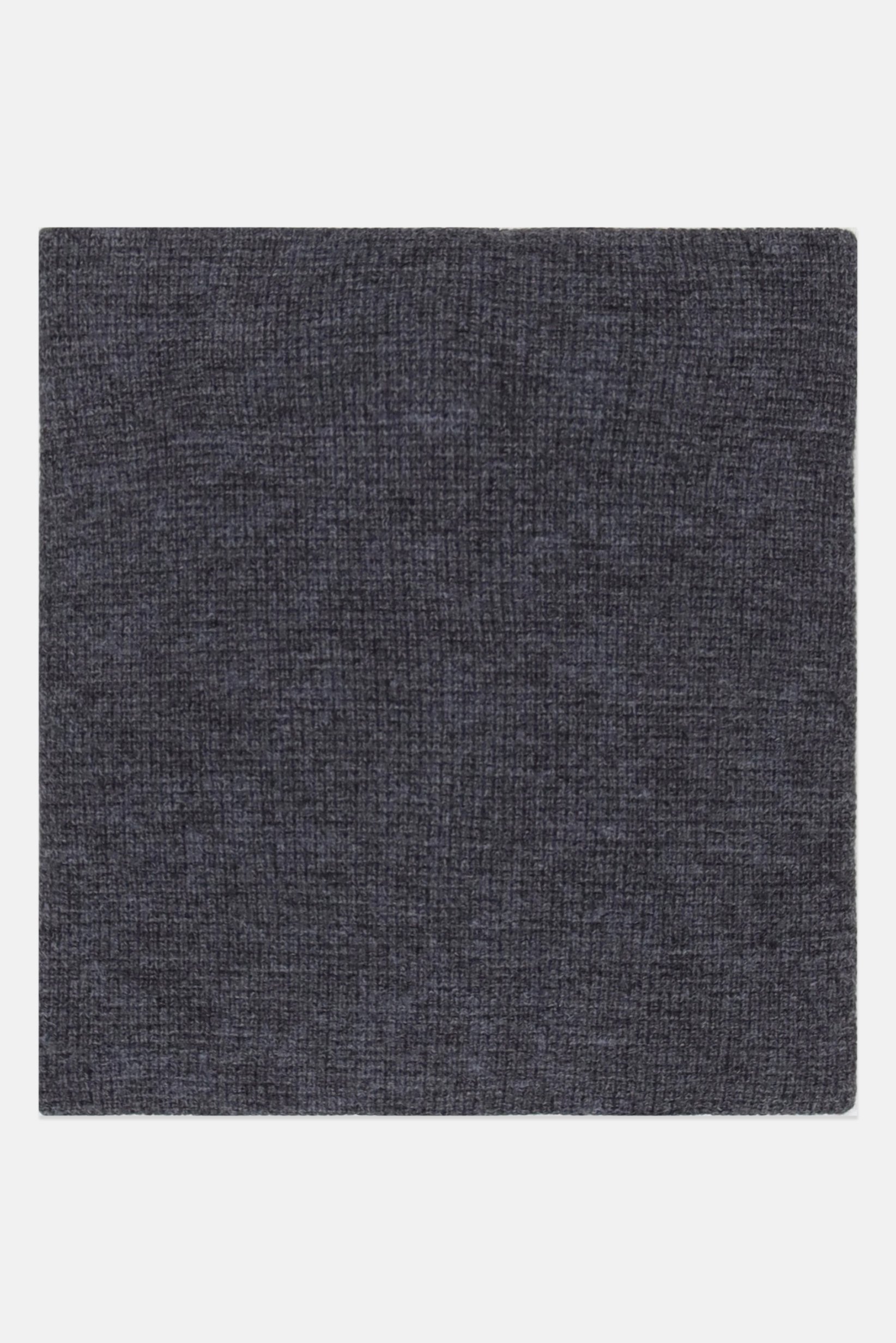 Men Textured Tube Scarf, Grey