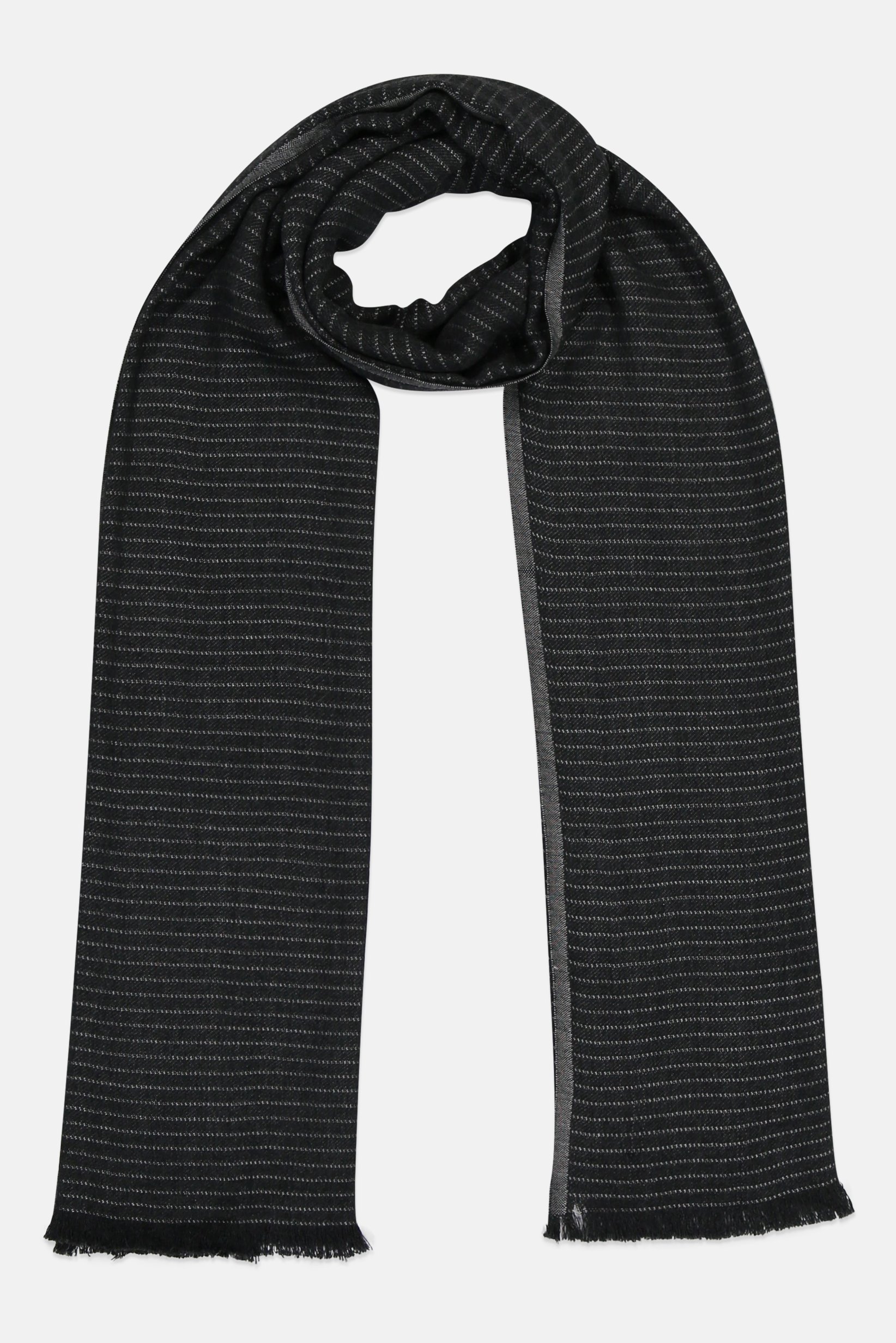 Men Stripe Scarf, Multicolor