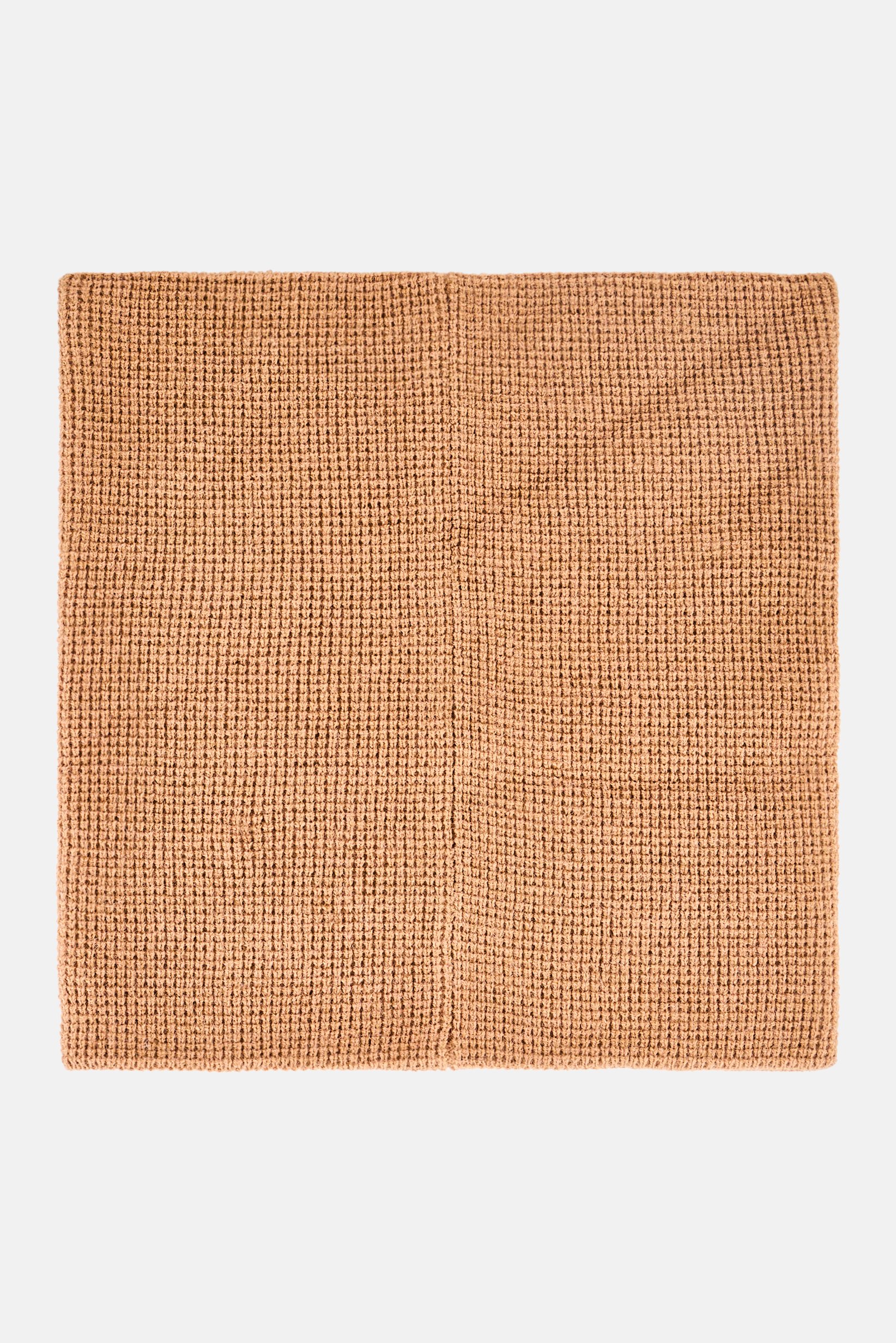 Men Knitted Neck Scarve, Tan