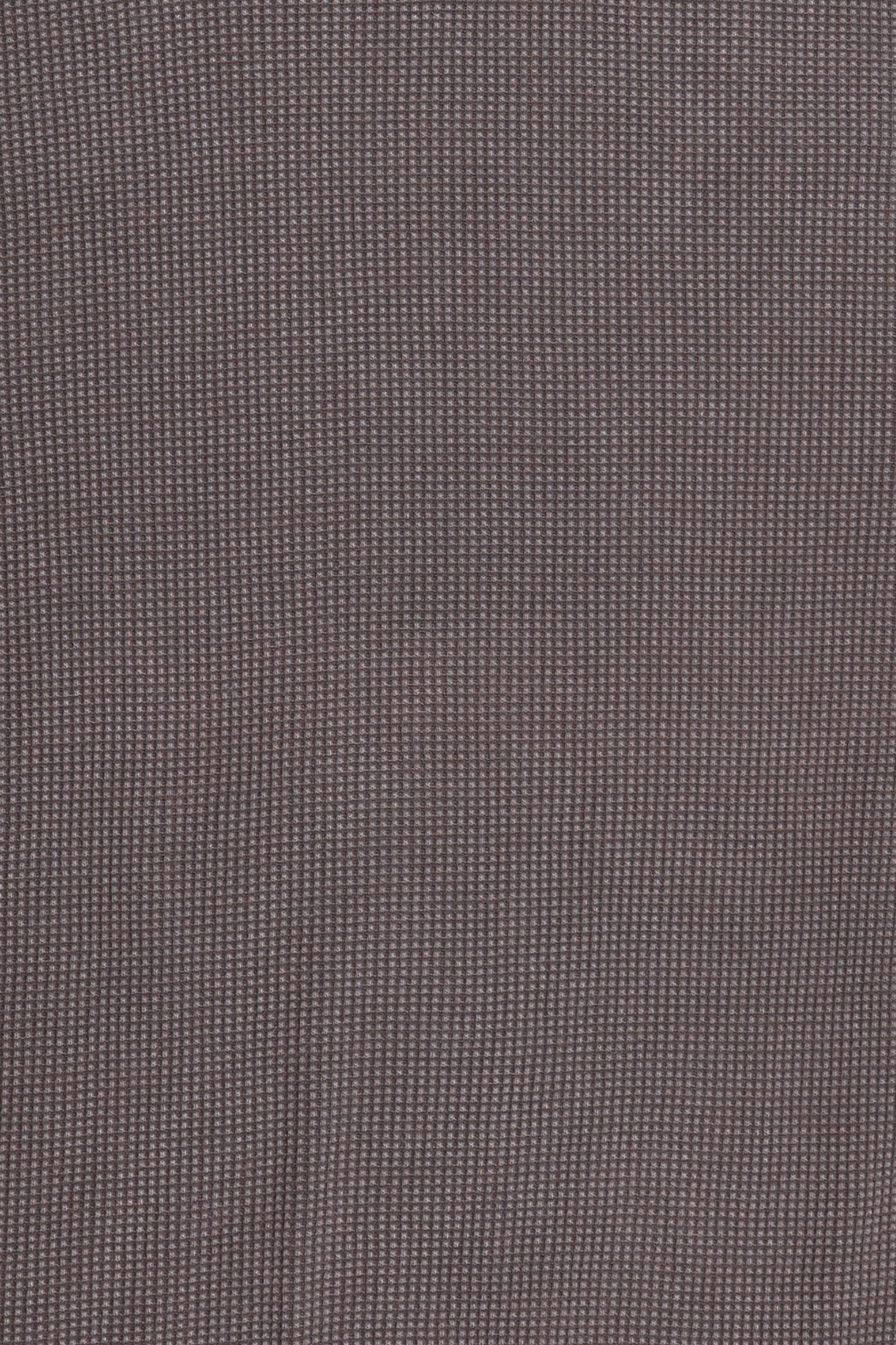 Men Crew Neck Textured Sweater, Dark Taupe