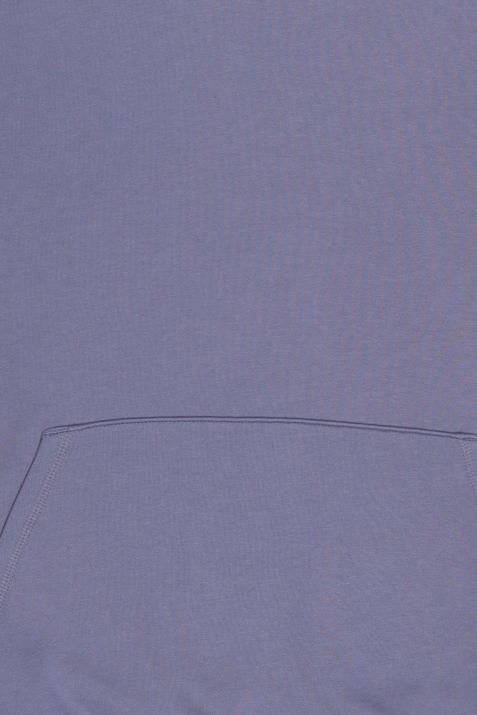 Men Solid Long Sleeve Hoodie, Slate Blue