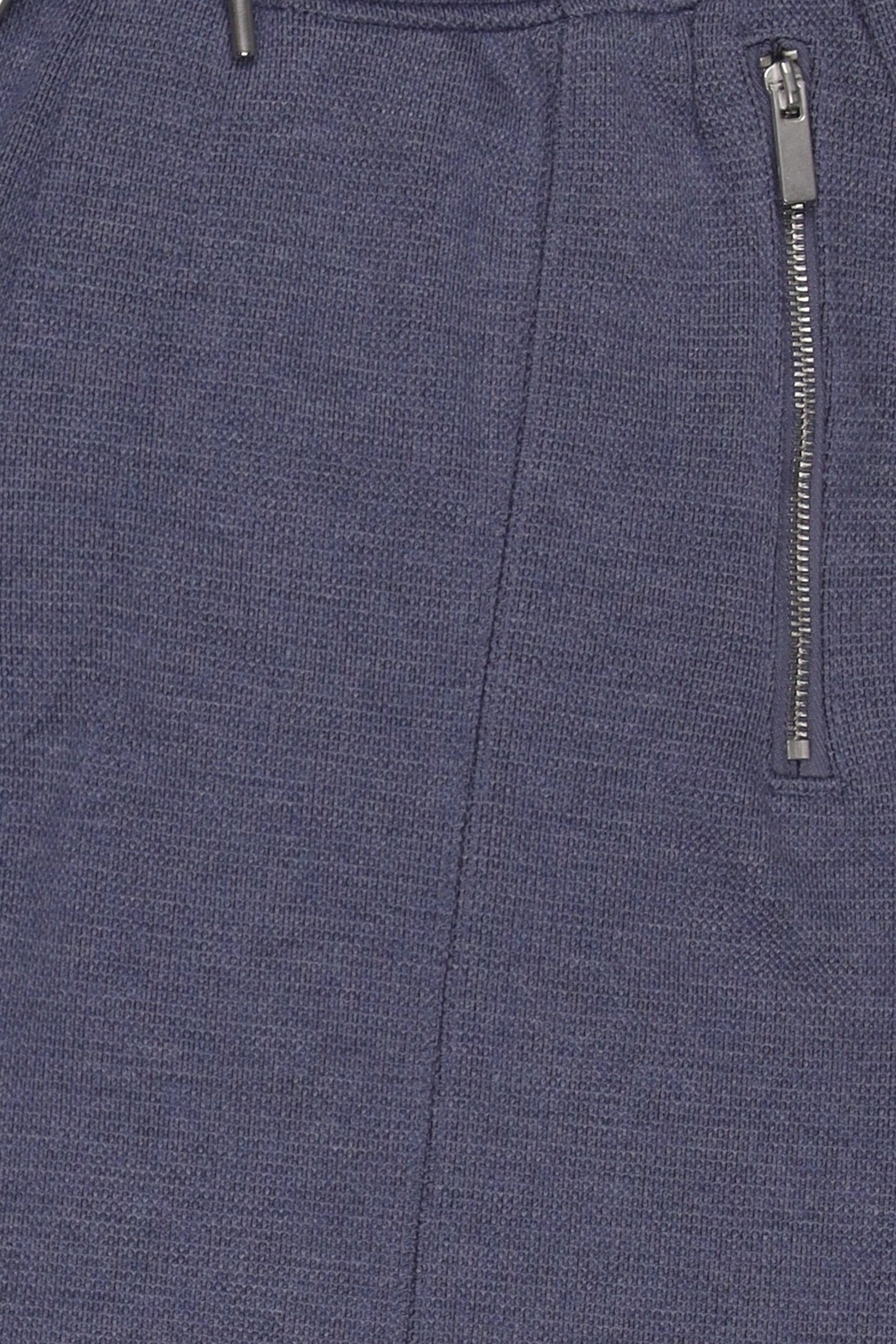 Men Regular Fit Textured Sweatpants, Slate Blue