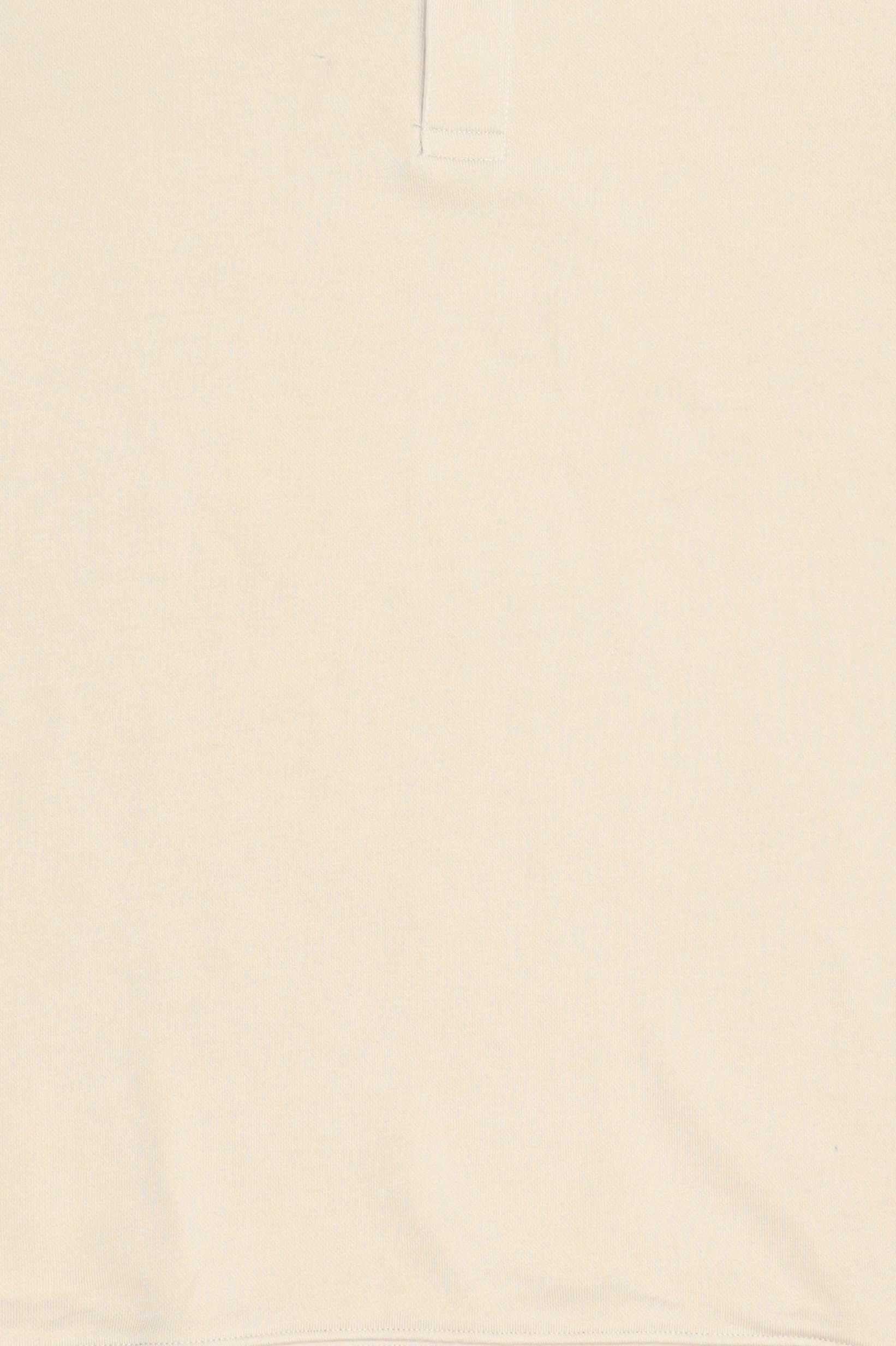 Men Regular Fit Long Sleeve Plain Polo Shirt, Light Beige