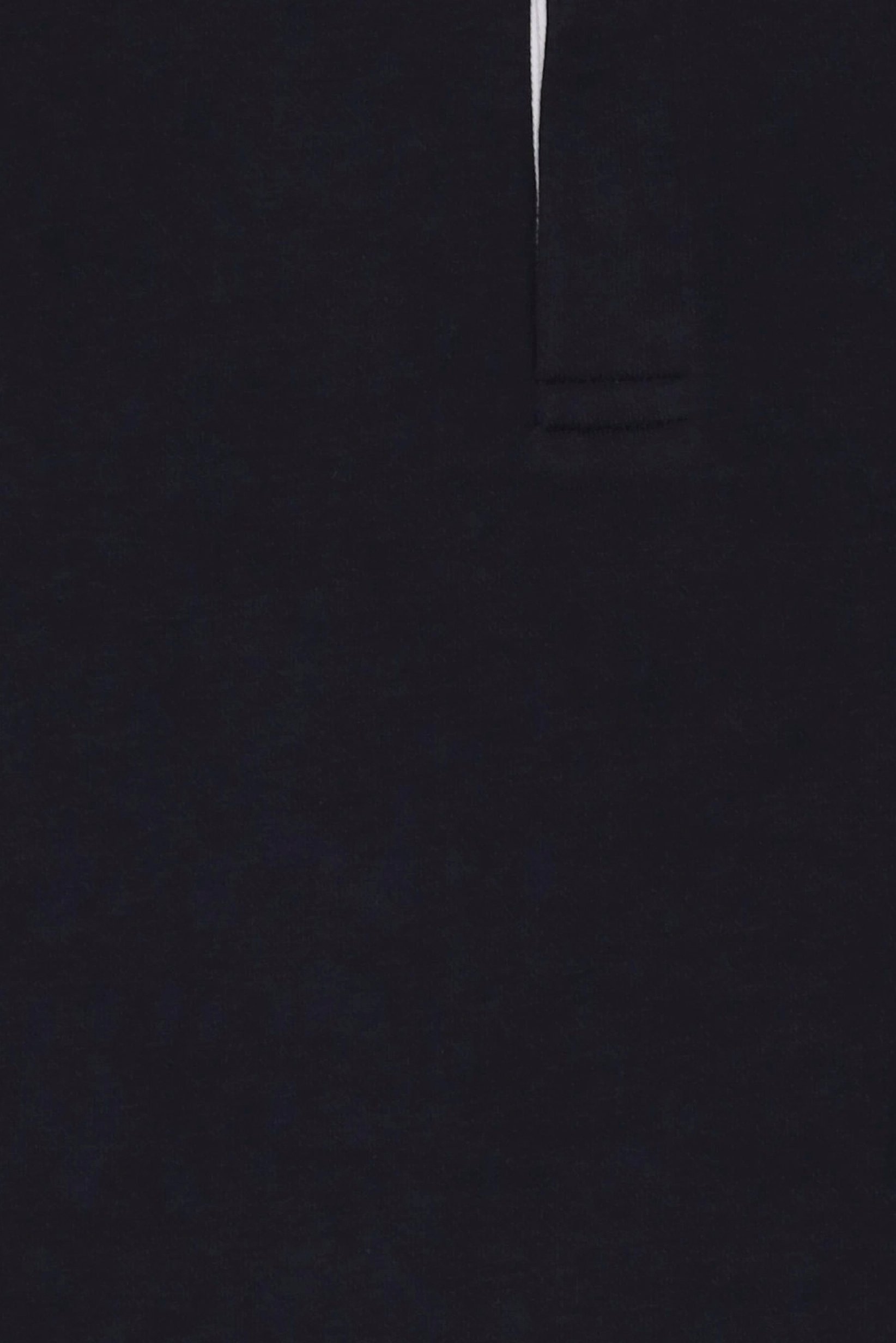 Men Regular Fit Long Sleeve Plain Polo Shirt, Dark Navy