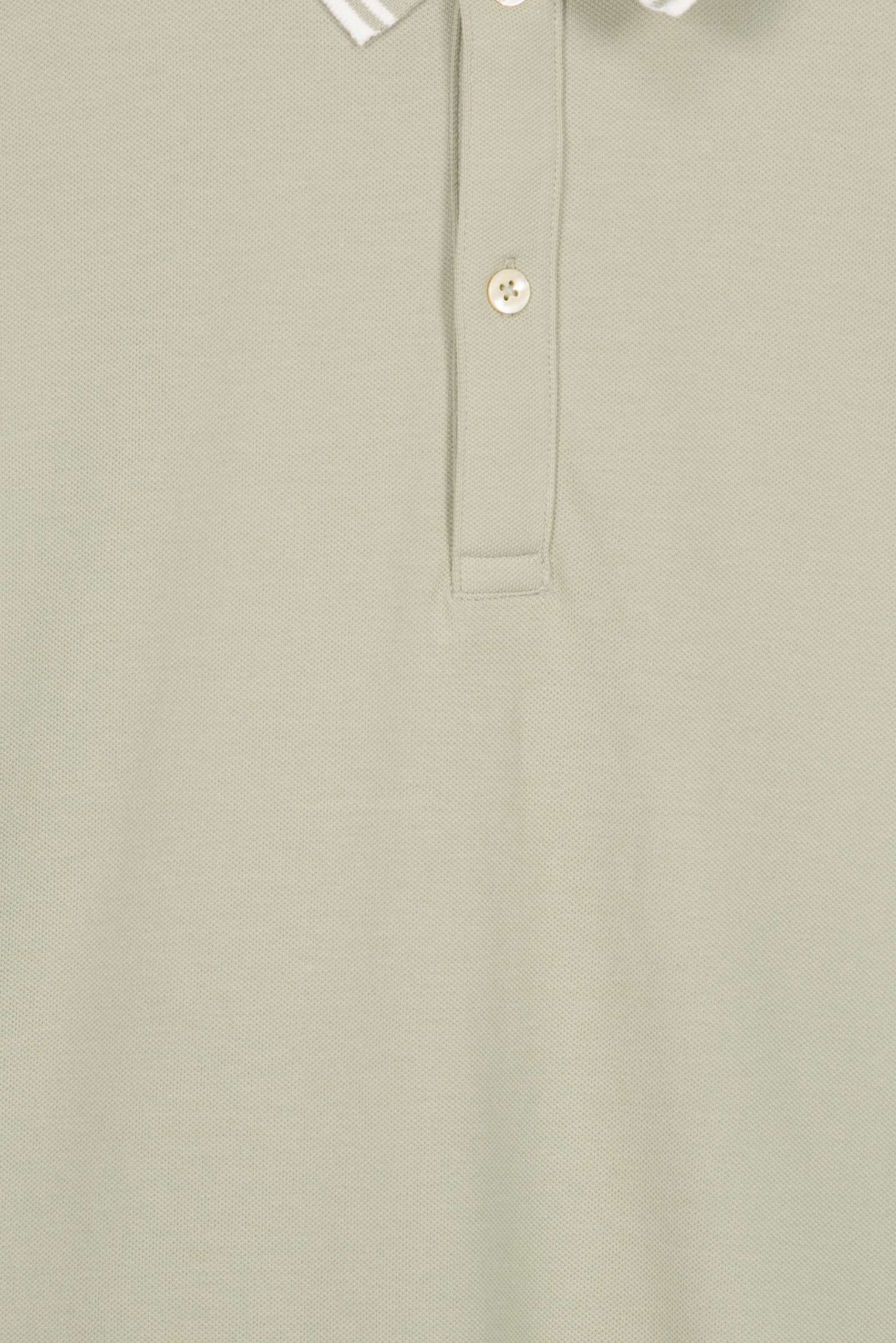 Men Regular Fit Short Sleeve Plain Polo Shirt, Sage