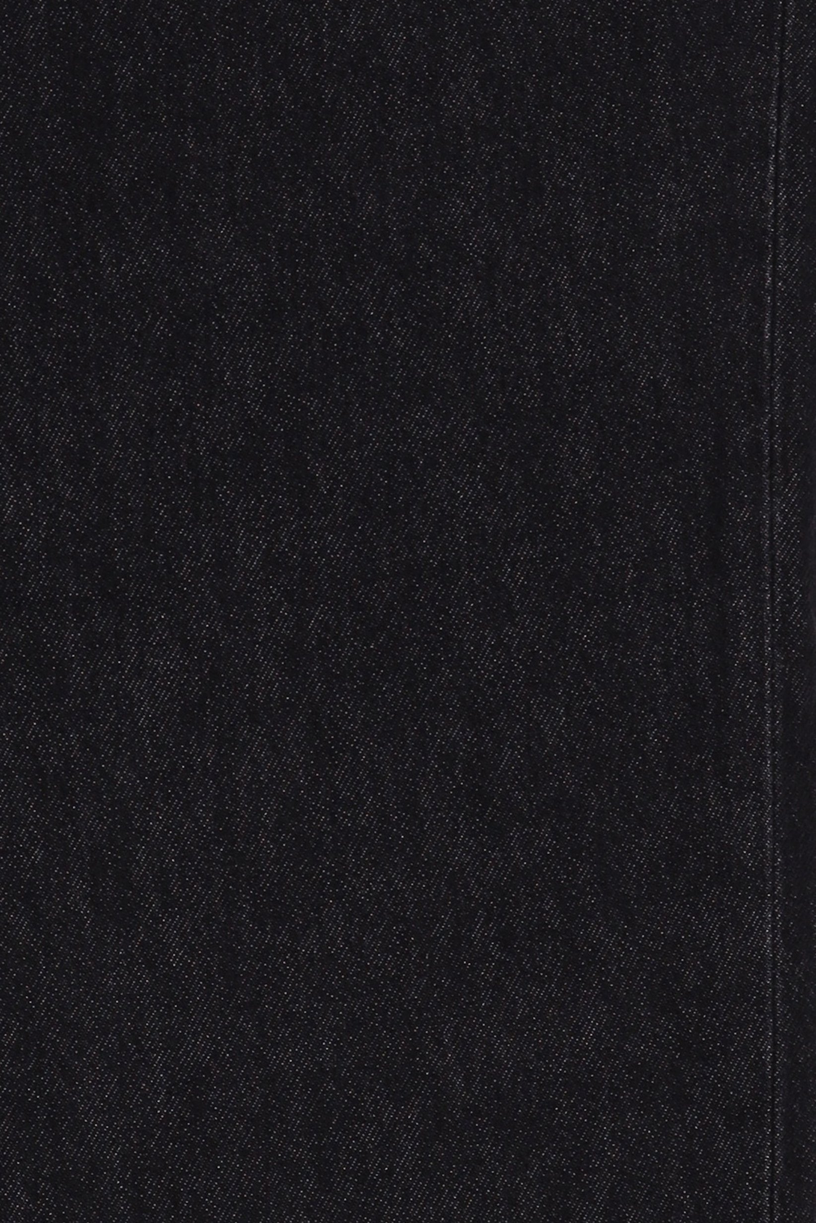 Men Loose Fit Solid Straight Leg Jeans, Black