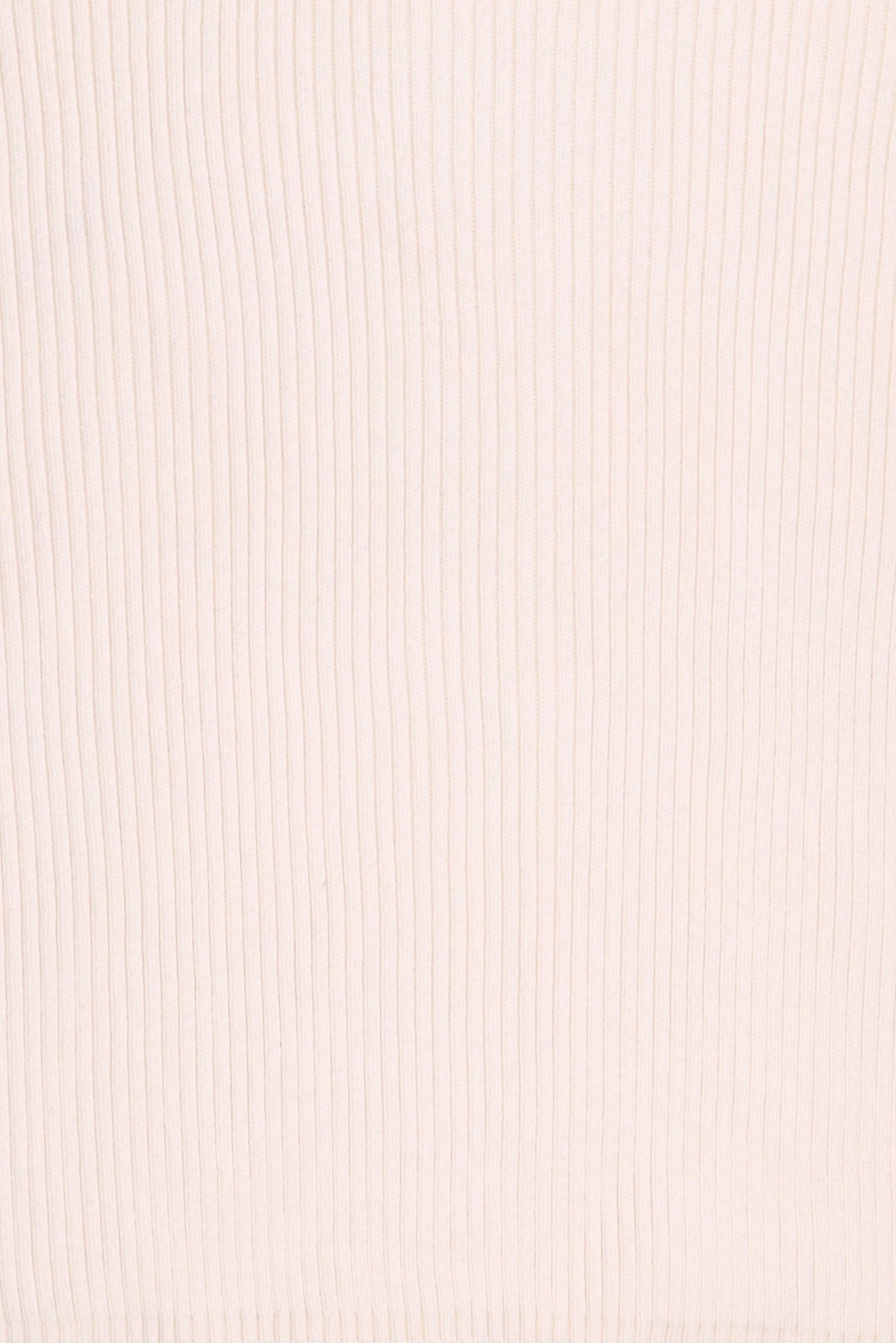 Men Crew Neck Long Sleeve Knitted Sweater, Cream