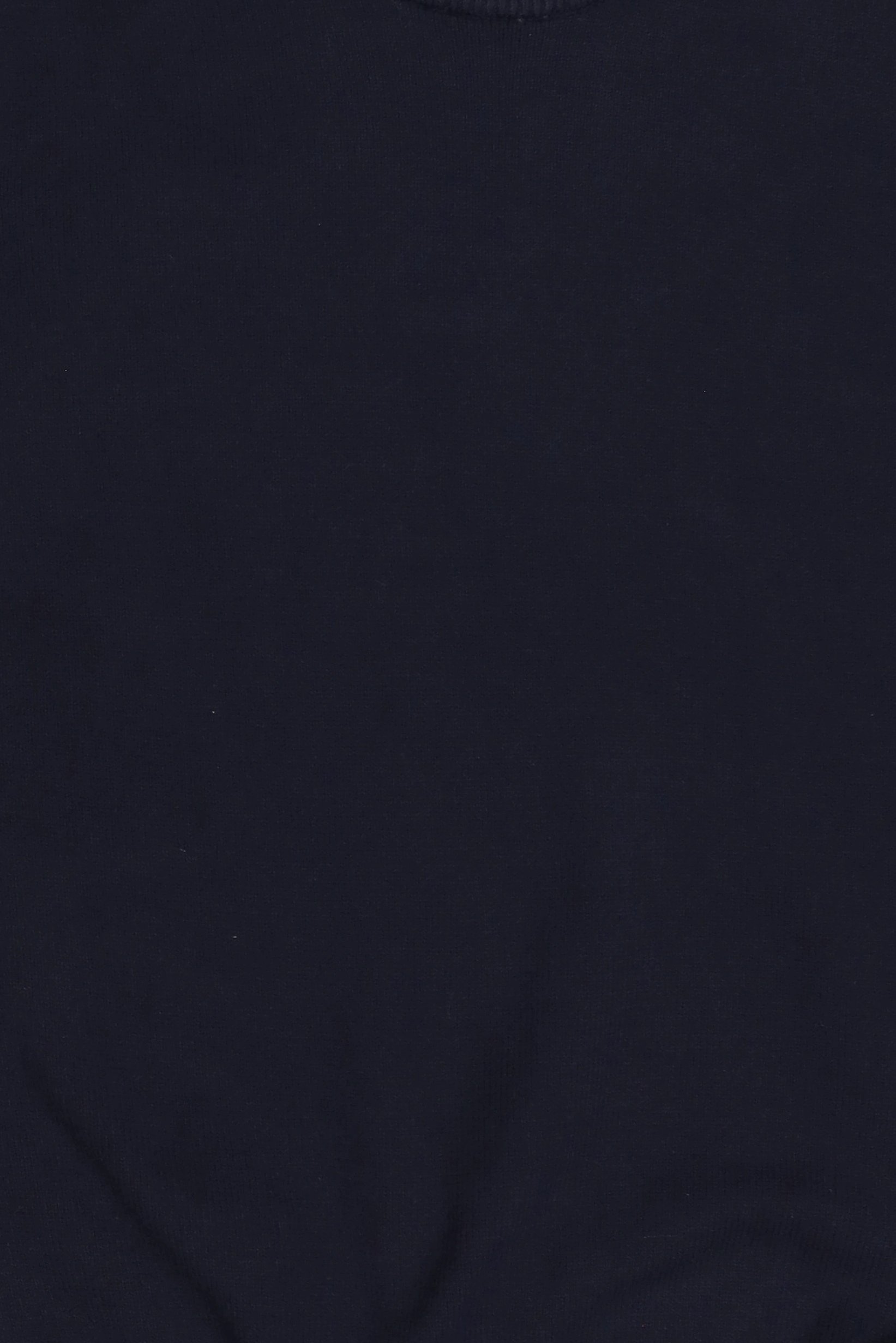 Men Crew Neck Knitted Sweater, Navy