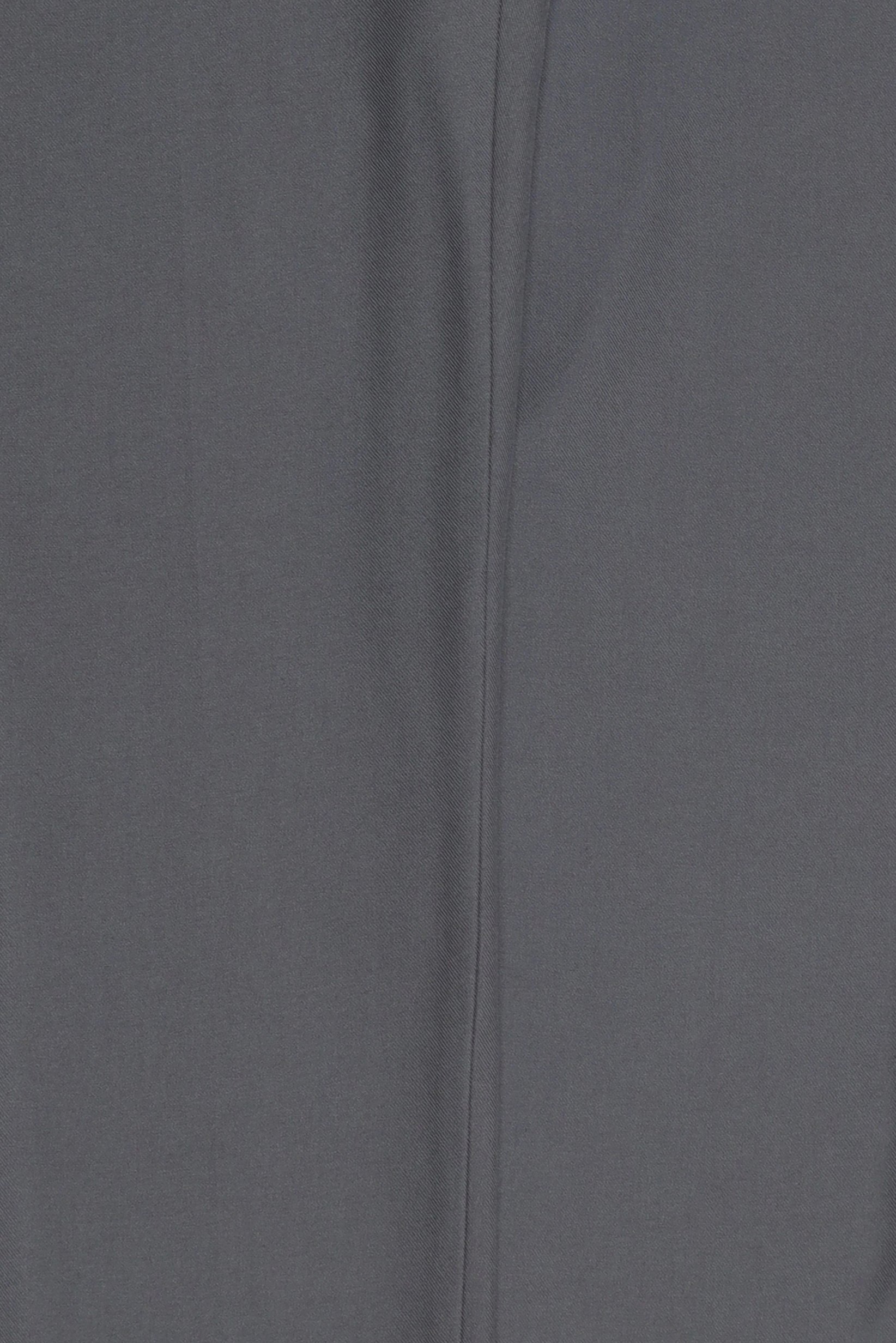 Men Slim Fit Straight Leg Solid Pants, Grey