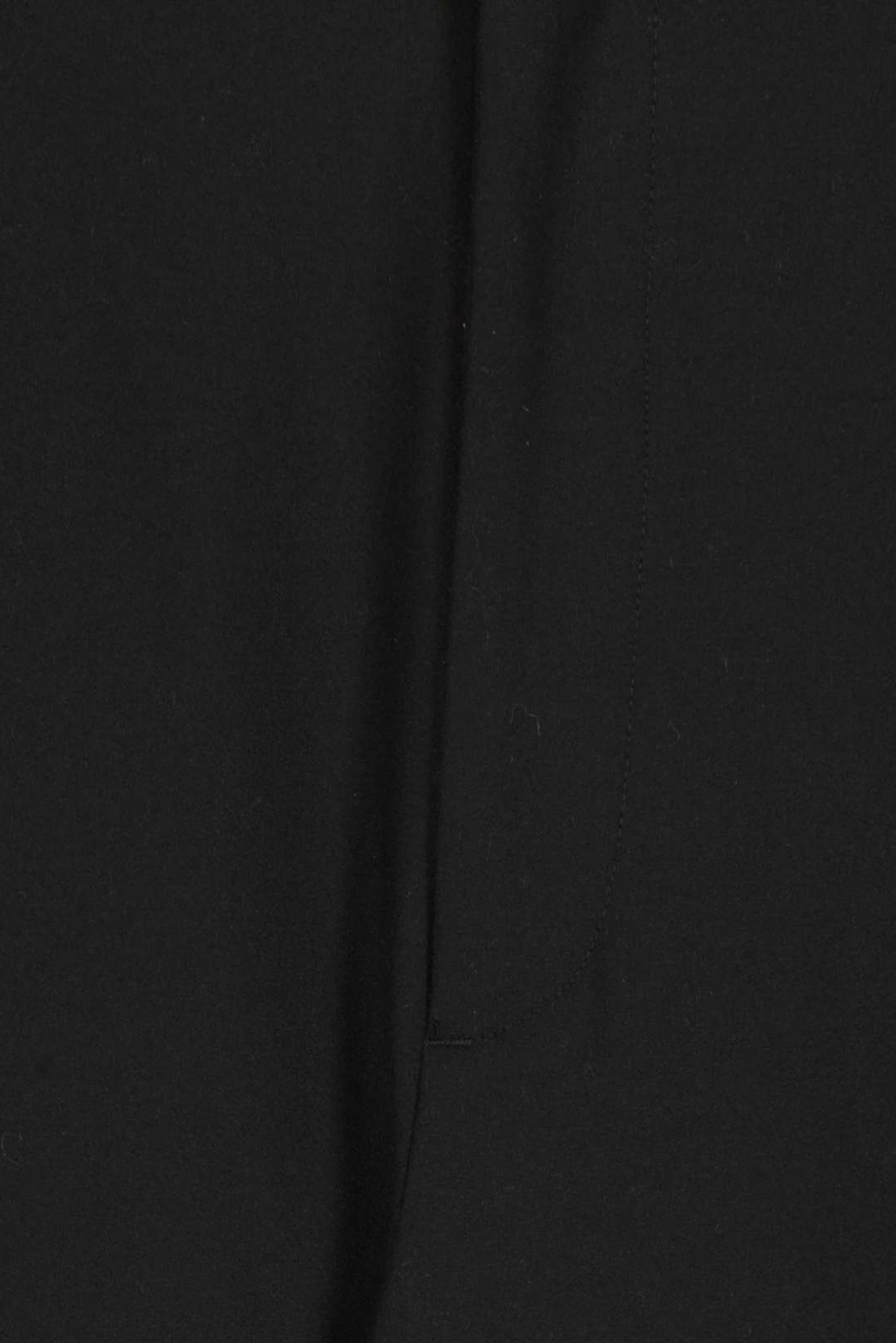 Men Baggy Fit Solid Wide Leg Pants, Black