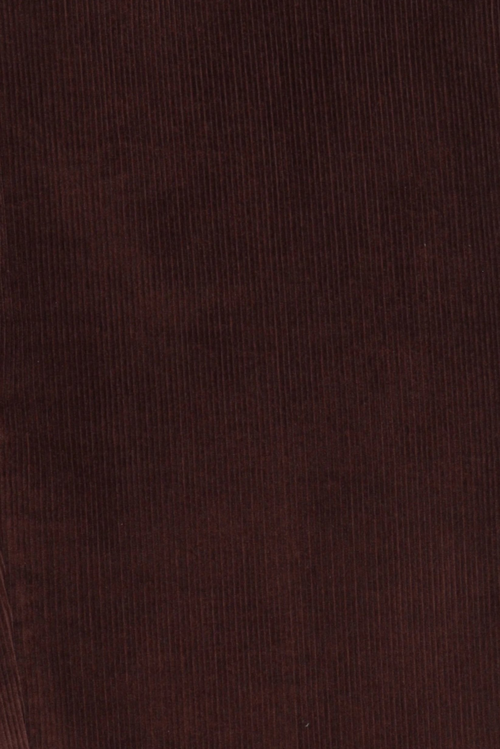 Men Straight Fit  Textured Corduroy Pants, Brown