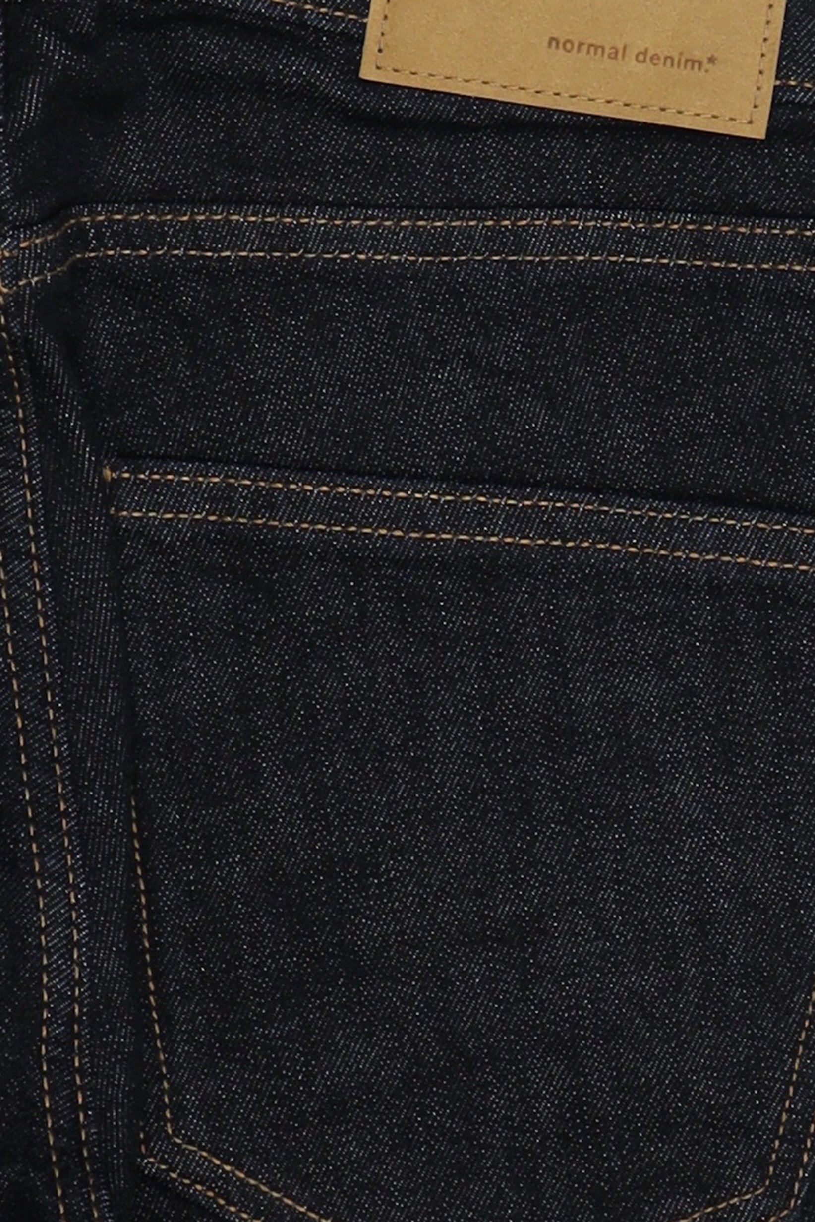 Men Straight Fit Solid Stretchable Jeans, Dark Navy