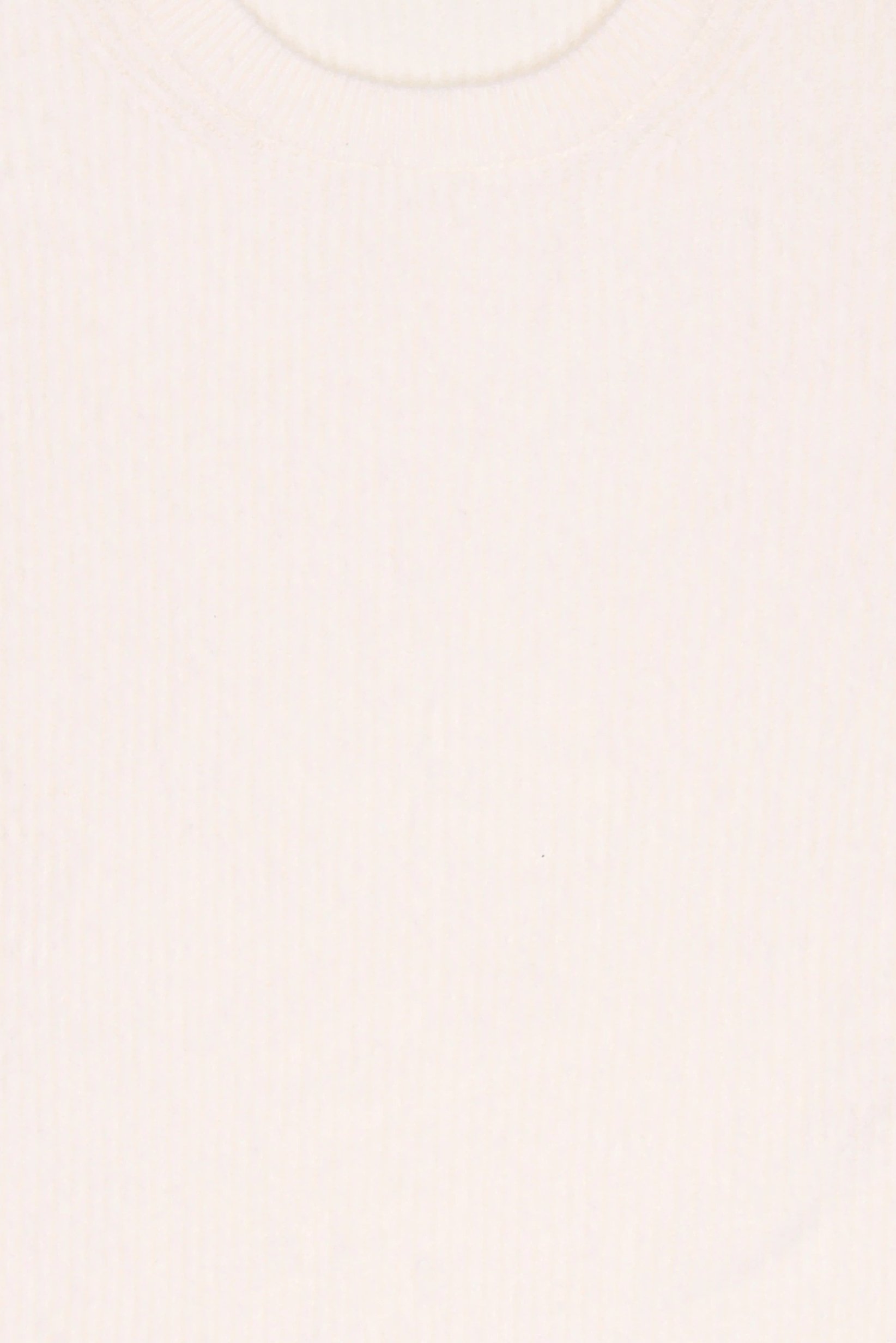 Men Crew Neck Textured Sweater, Off White