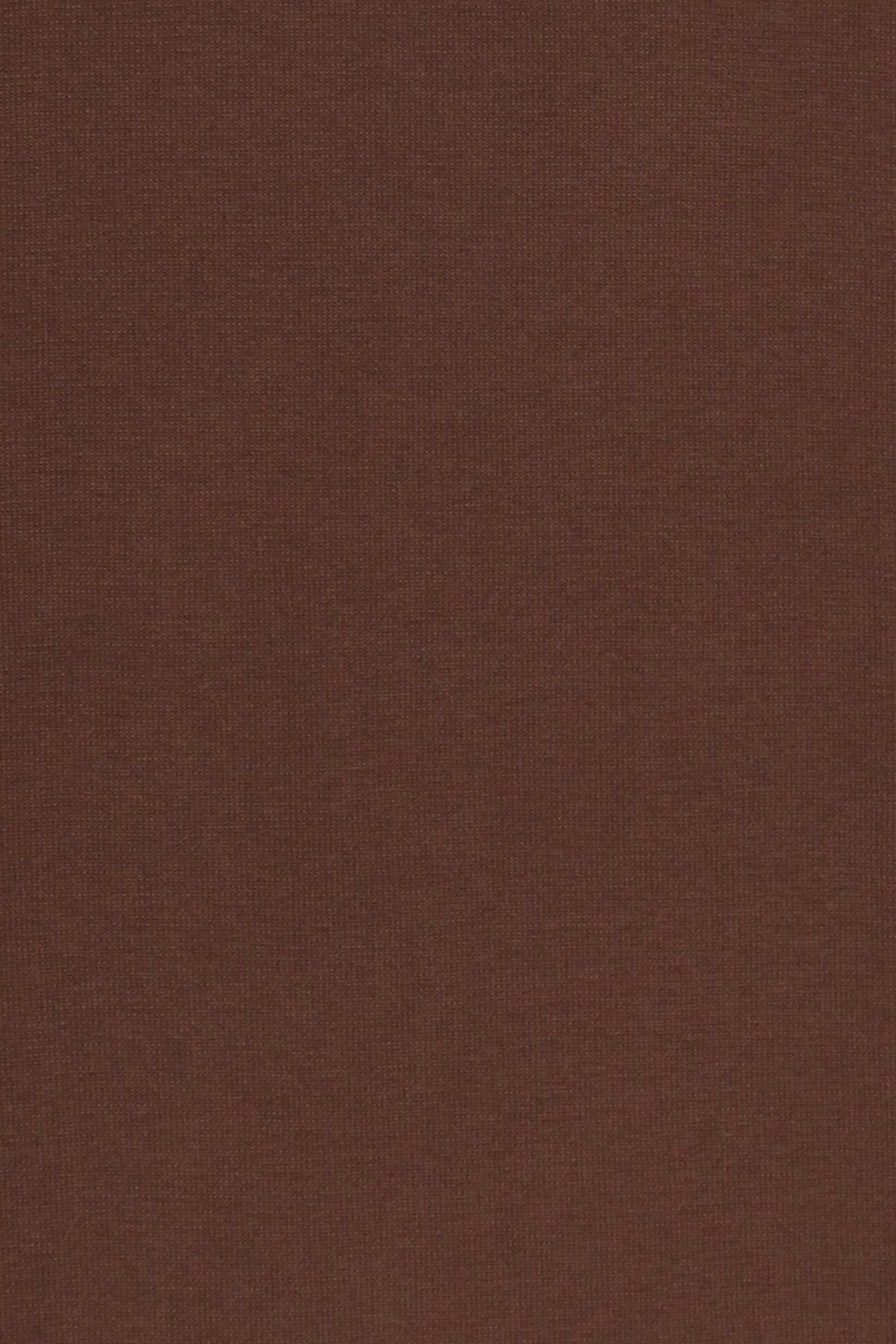Men Crew Neck Long Sleeve Textured T-Shirt, Brown