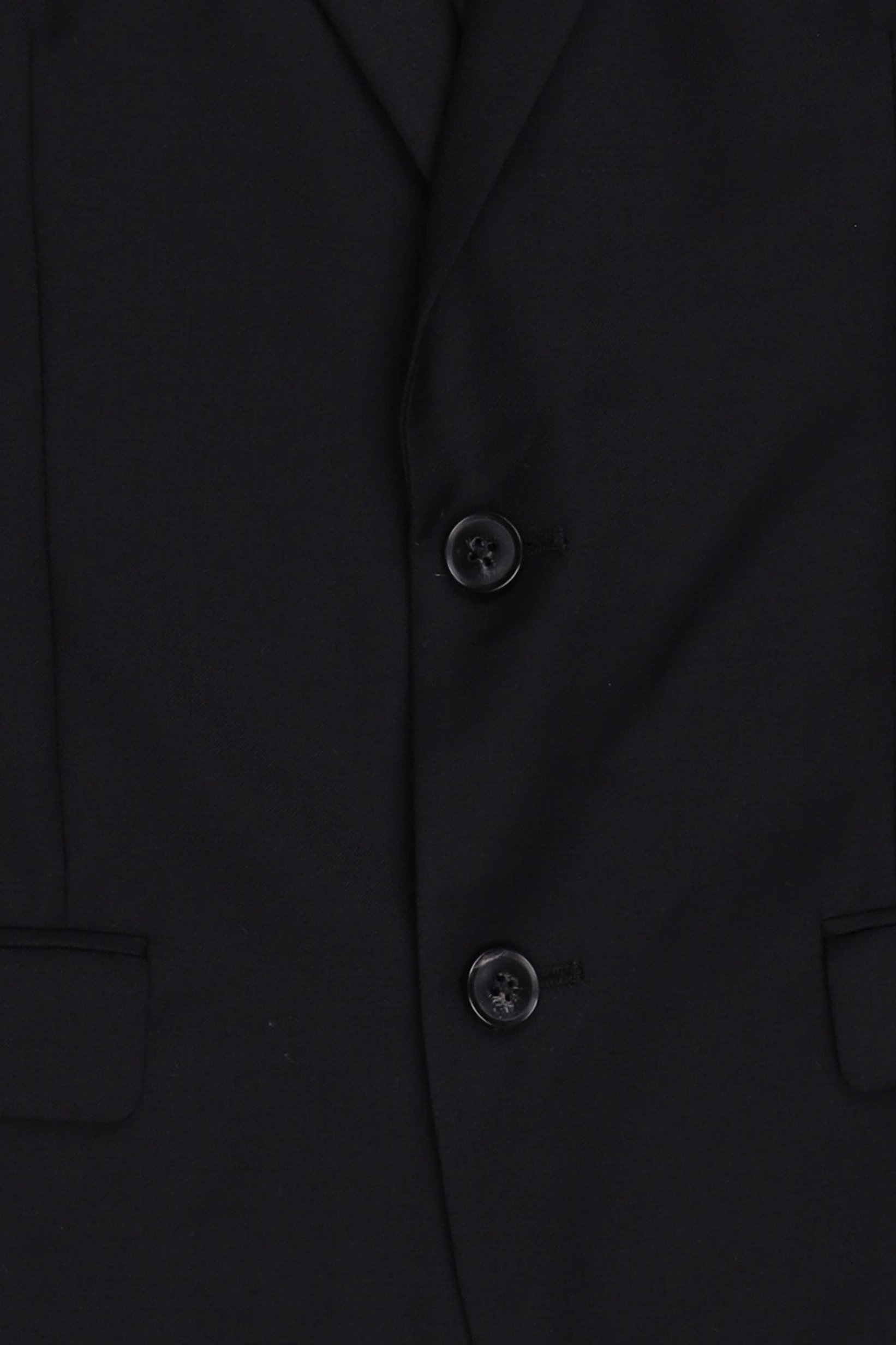 Men Regular Fit Solid Casual Blazer, Black