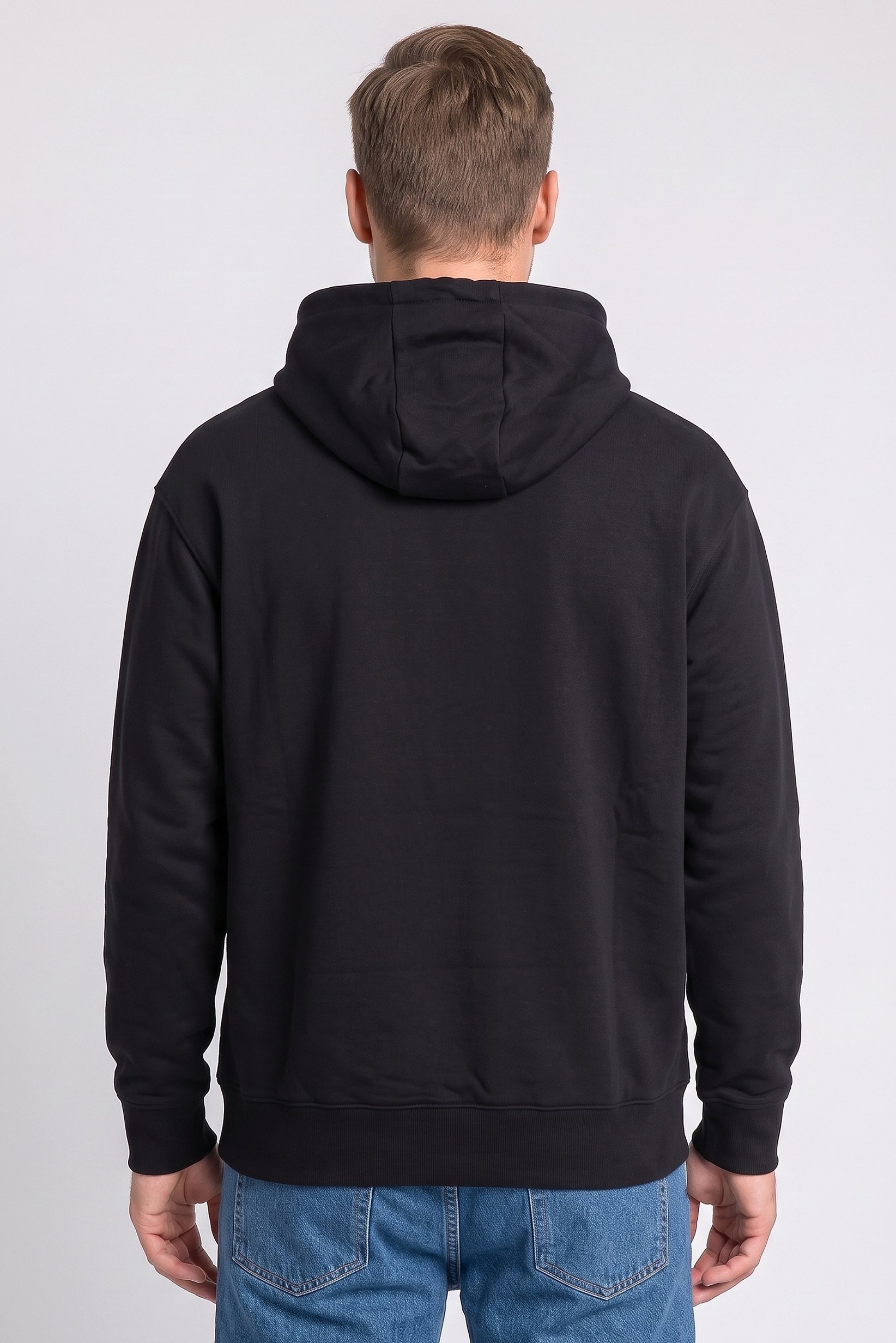 Celio x DragonBall Z Men Long Sleeve Brand Logo Hoodie, Black