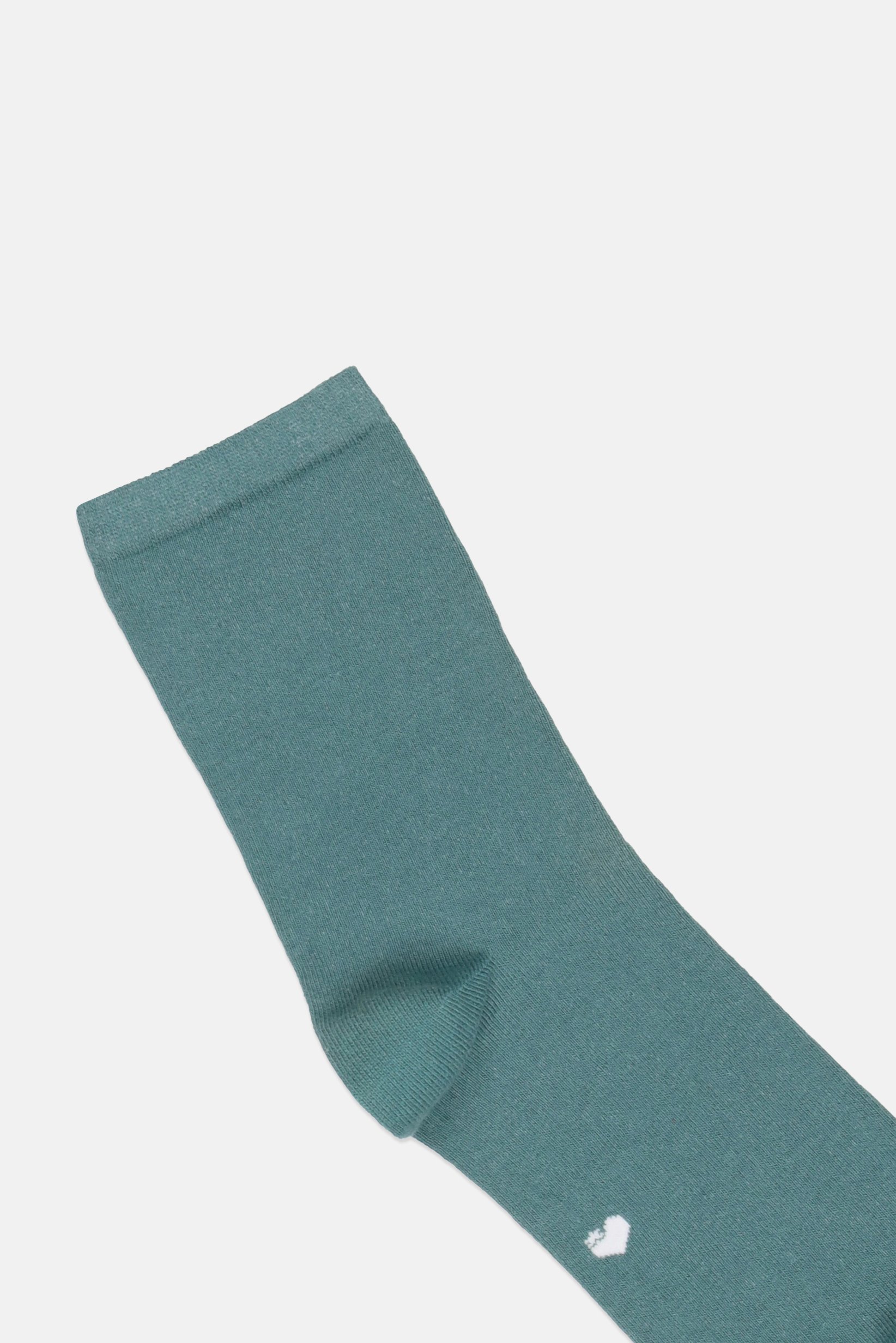 Women Textured Long Socks, Sage Green