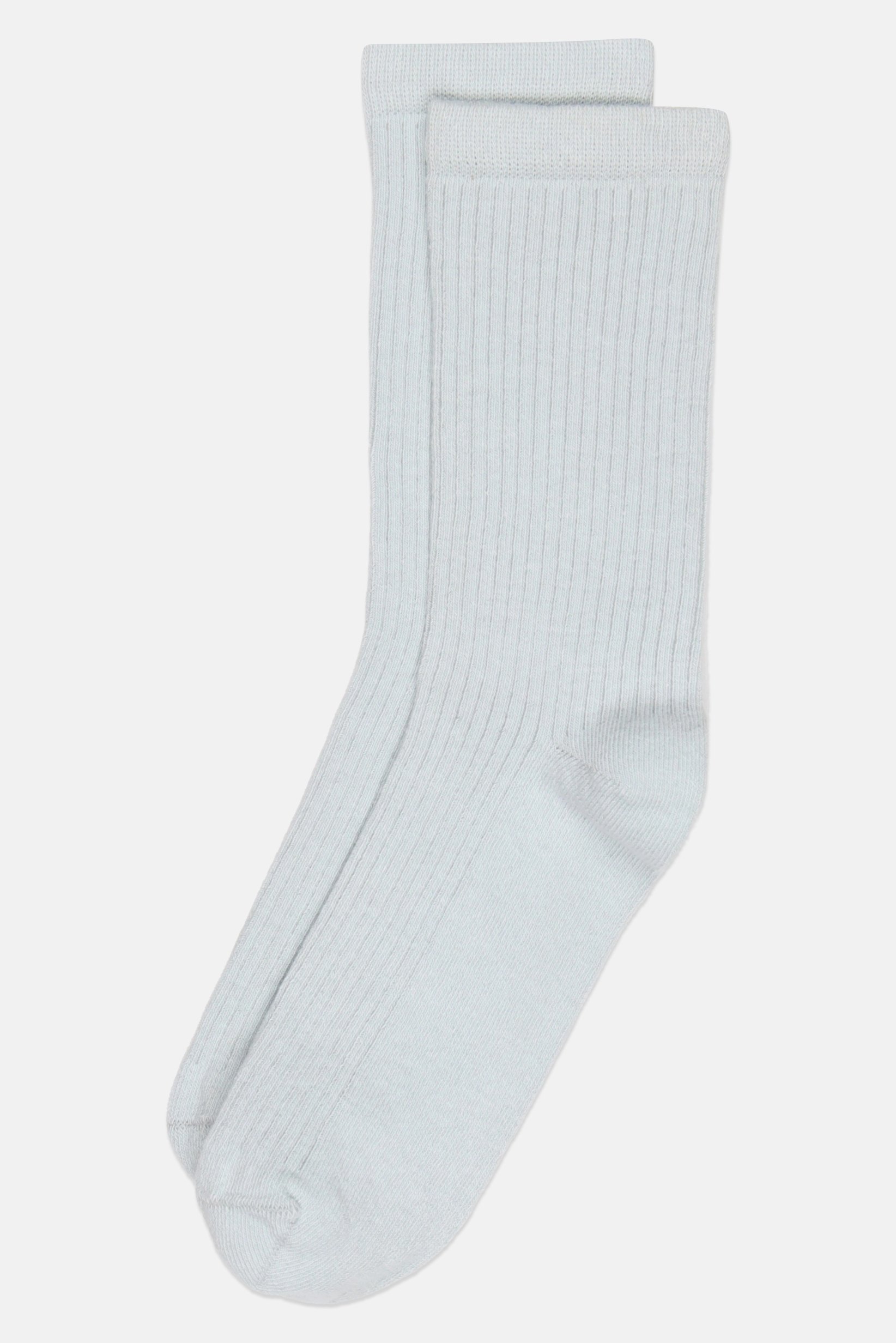Women 1 Pair Textured Crew Socks, Mint Green