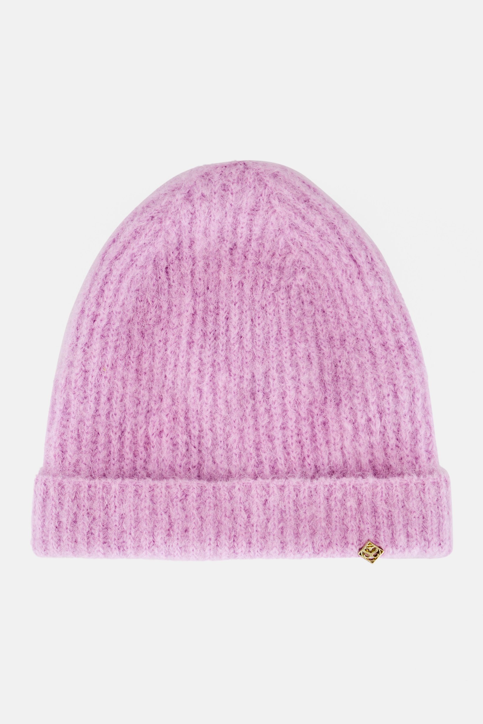 Women Knitted Beanie Hats, Lavender