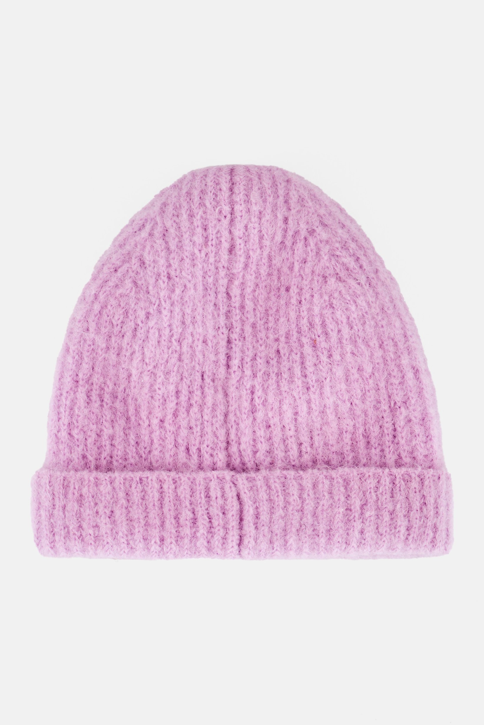 Women Knitted Beanie Hats, Lavender