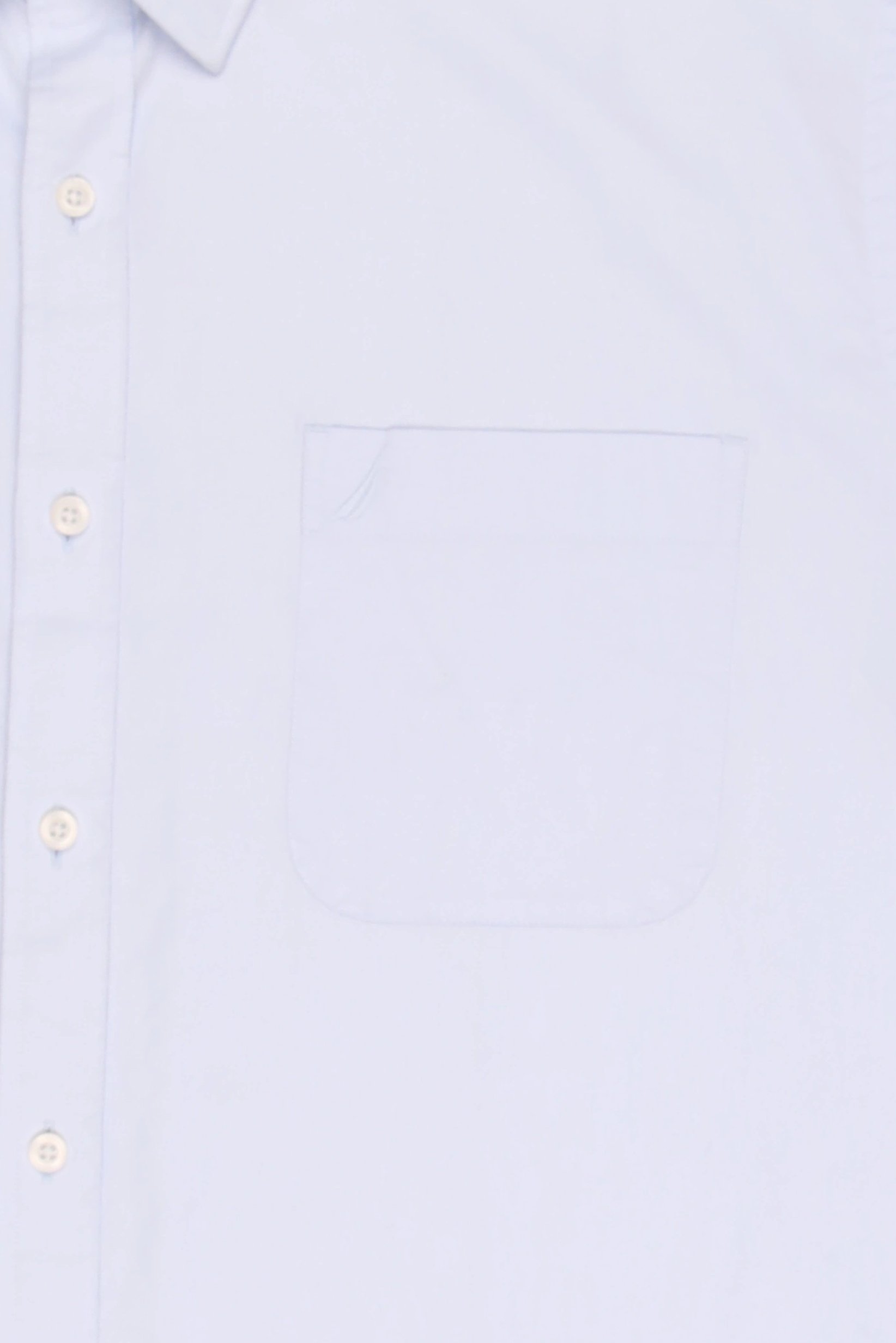 Men Classic Fit Embroidered Logo Long Sleeve Casual Shirt, Light Blue