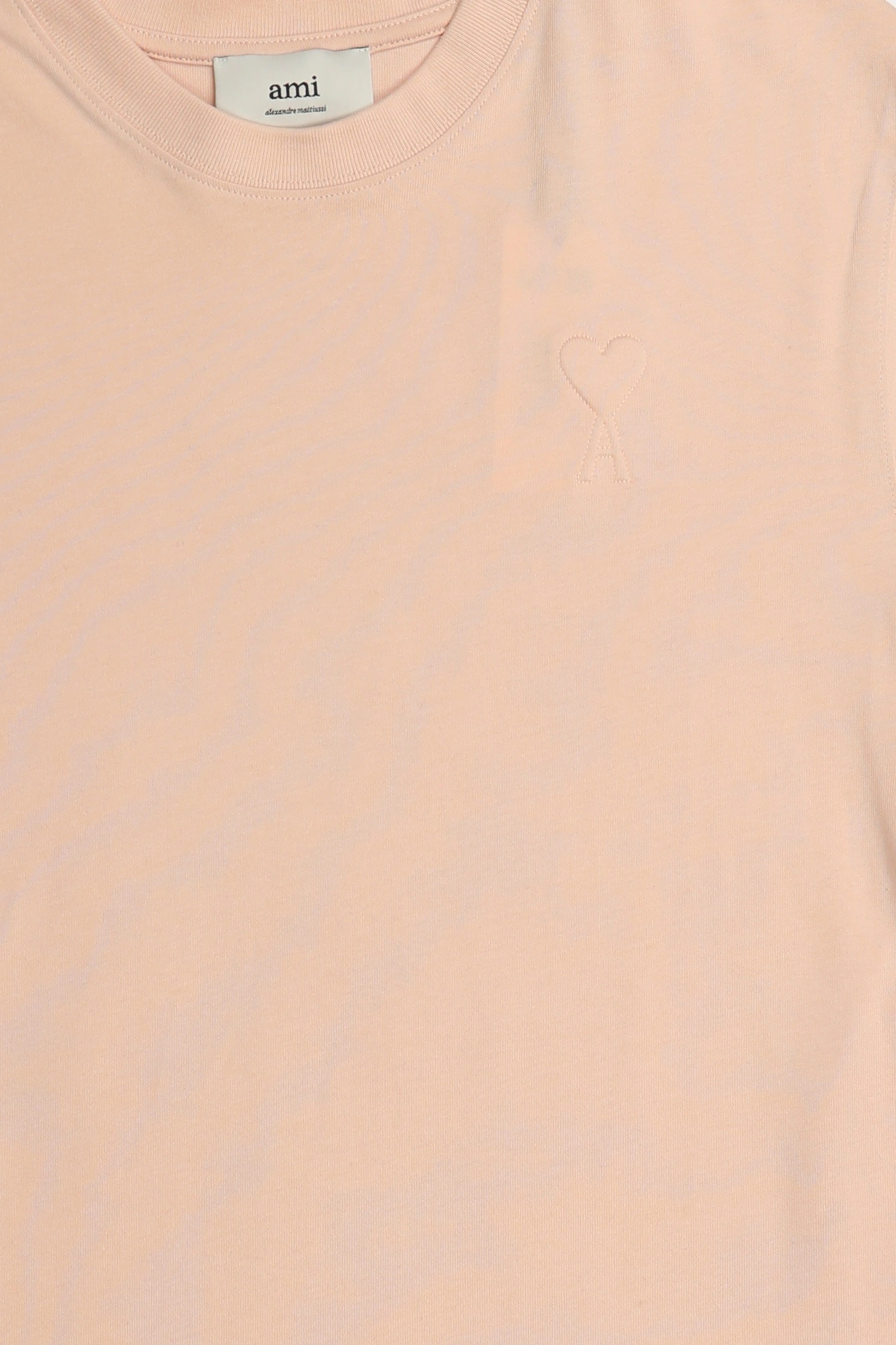 Men Crew Neck Short Sleeve Plain T-Shirt, Pink
