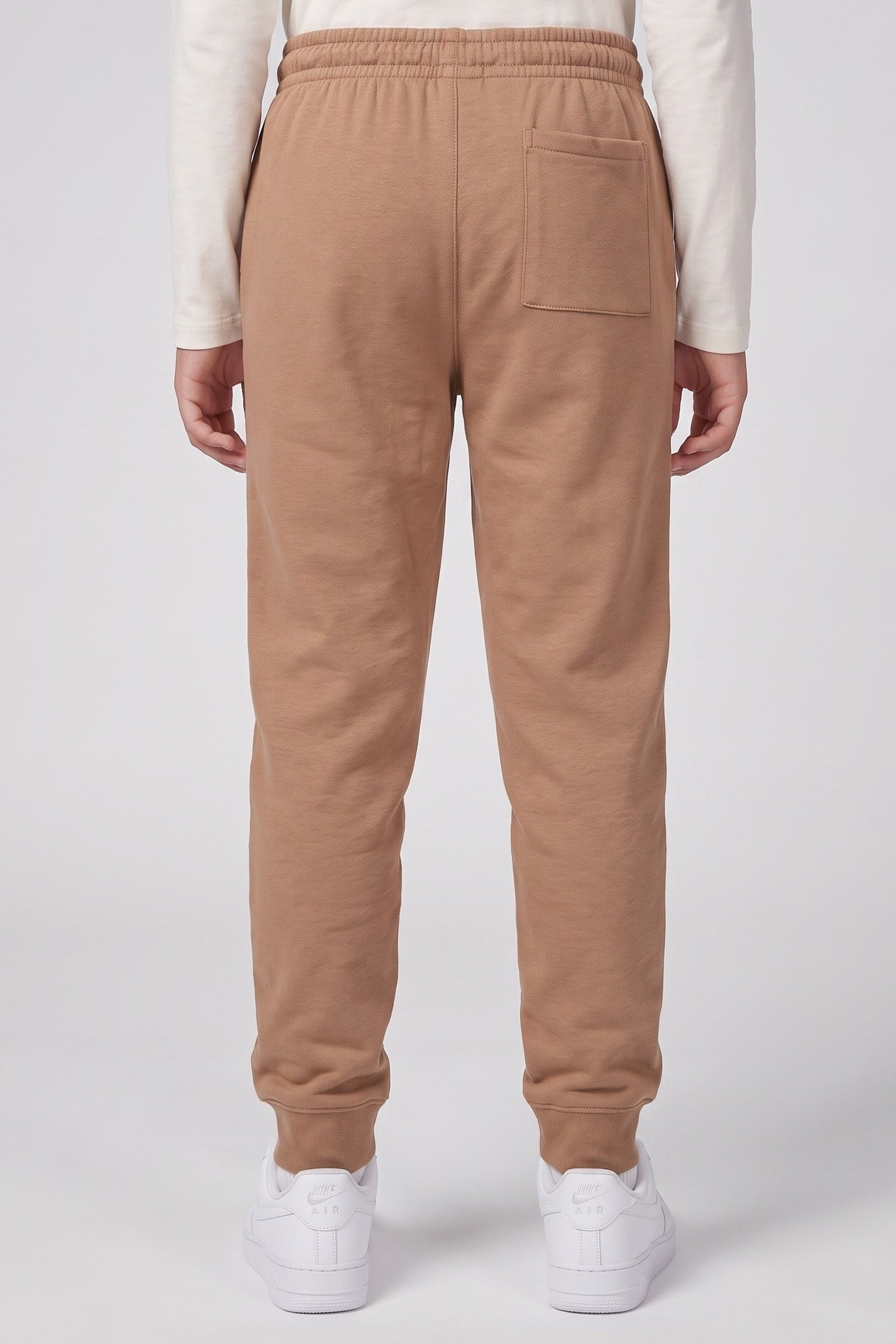 Kids Boy Sportswear Fit Outdoor Sweatpants, Brown