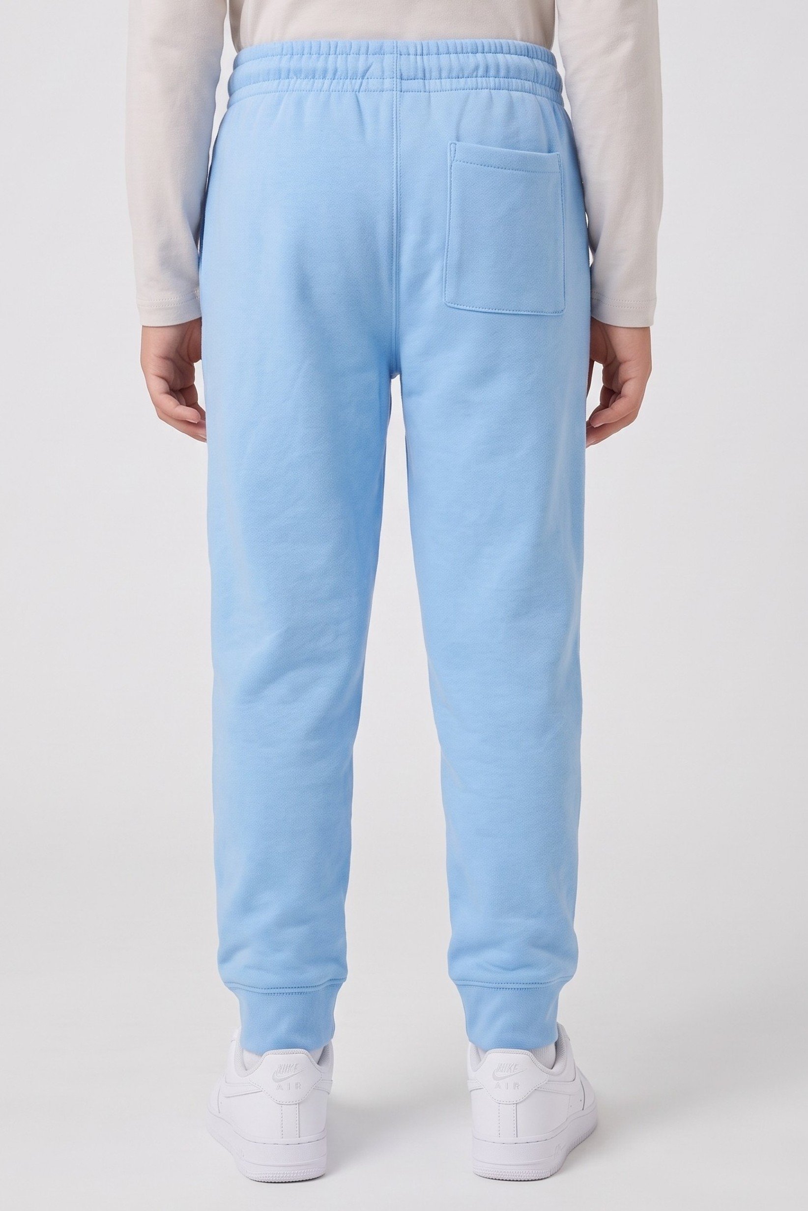 Kids Boy Sportswear Fit Outdoor Sweatpants, Light Blue